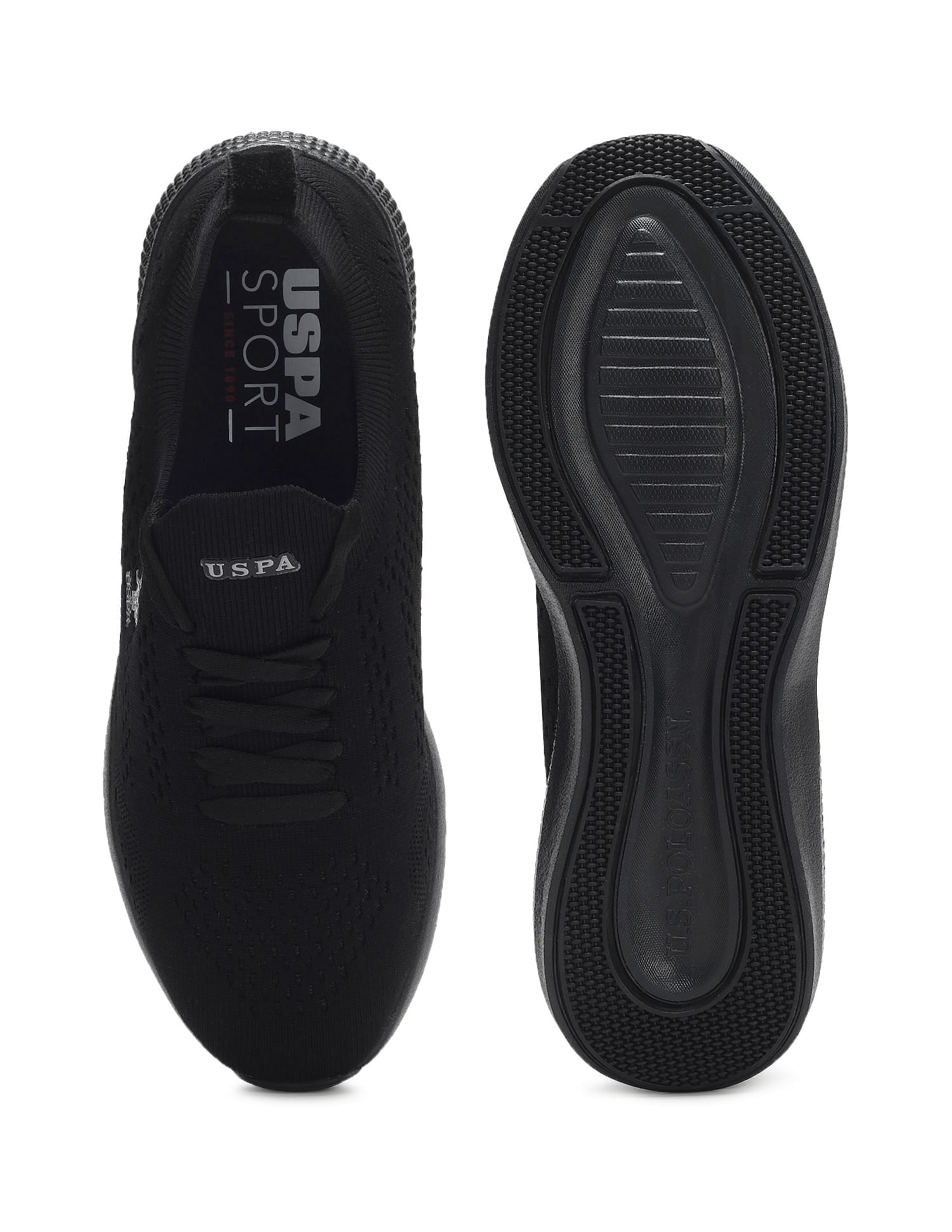 U.S. Polo Assn. Solid Panelled Gamron Sneakers