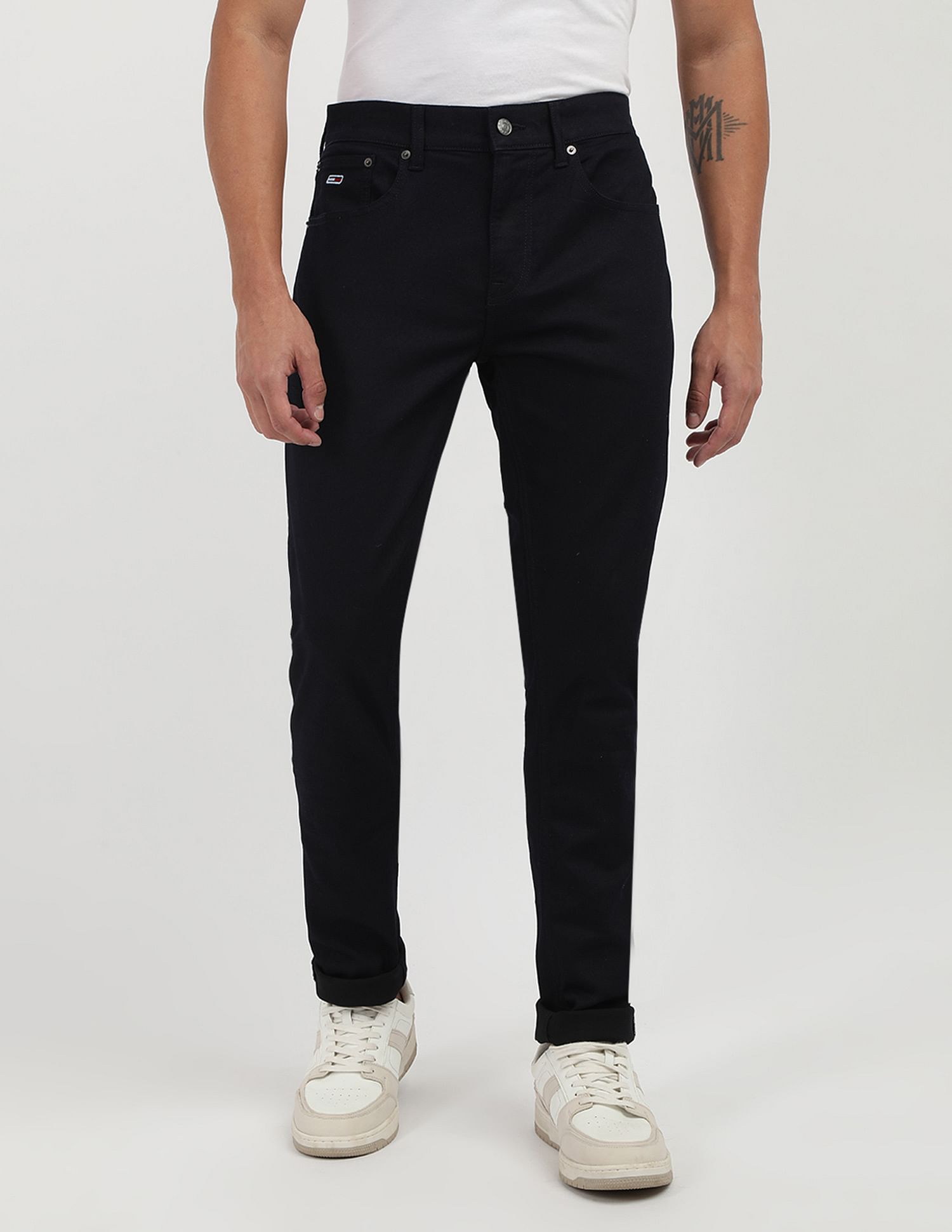 Tommy Hilfiger Slim Tapered Fit Rinse Jeans