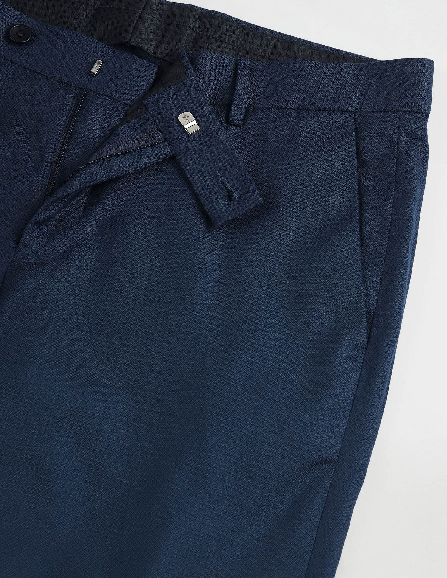 Arrow Mid Rise Tapered Fit Trousers