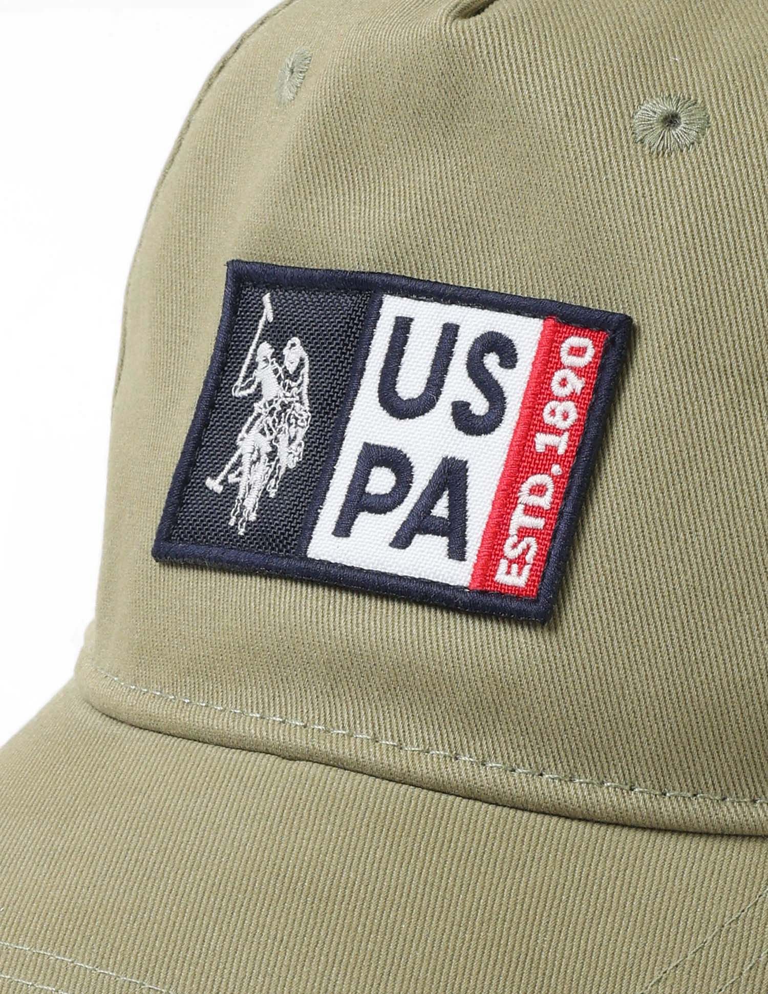 U.S. Polo Assn. Kids Boys Brand Appliqued Twill Cap