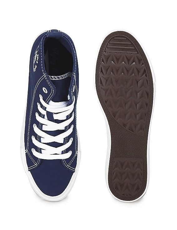 Flying Machine Men High Top Cap Toe Jerel 2.0 Sneakers