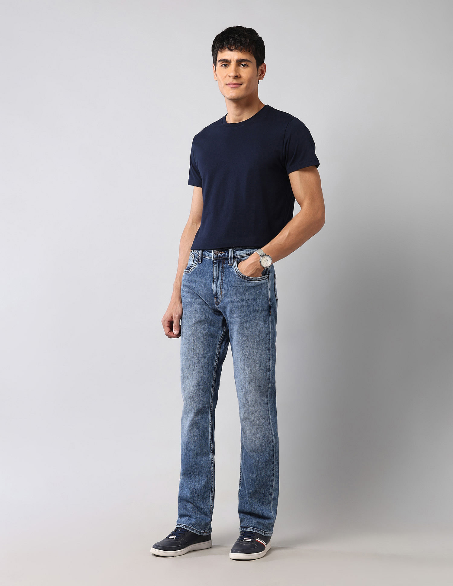 U.S. Polo Assn. Denim Co. Harold Slim Straight Fit Blue Vintage Jeans