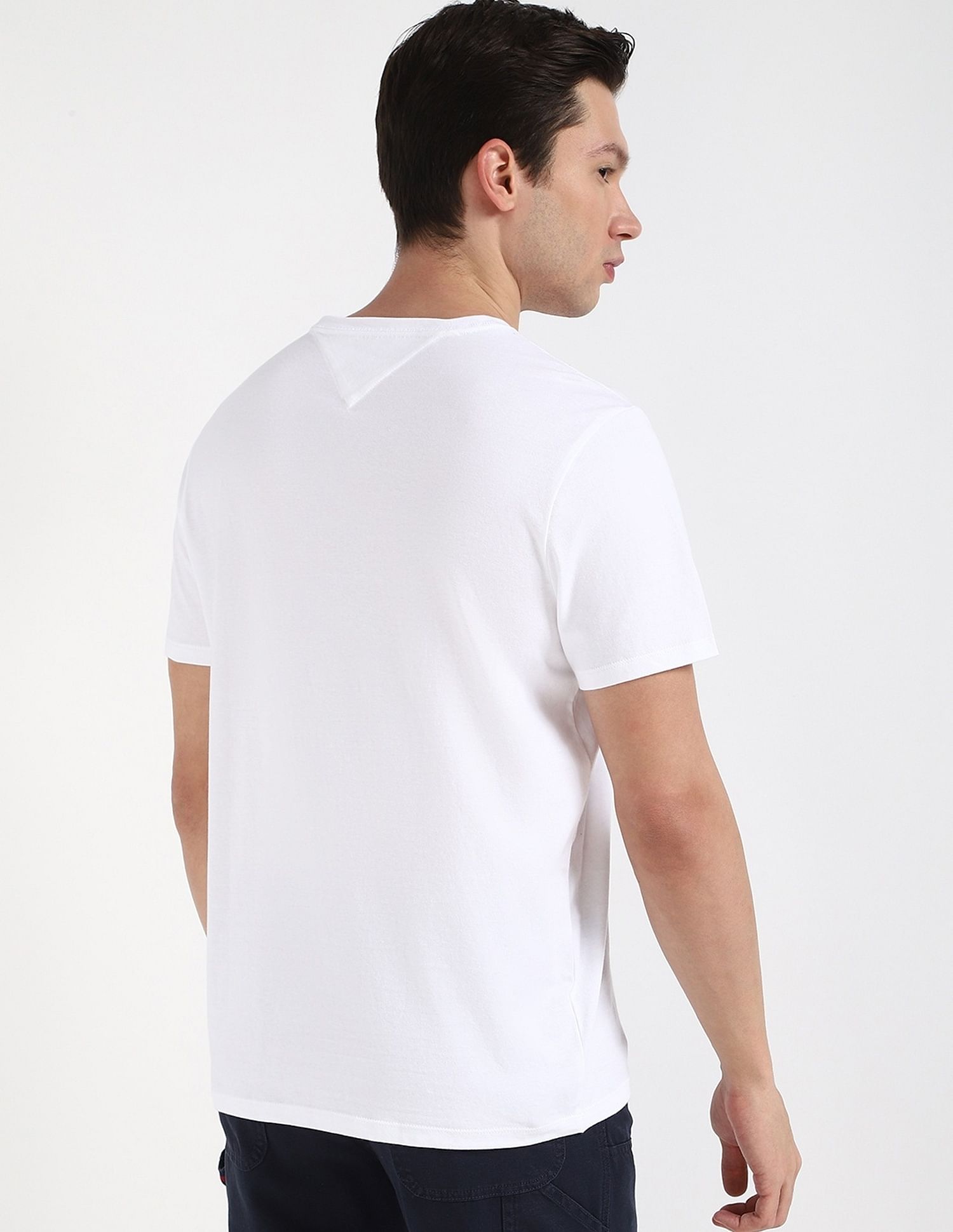 Tommy Hilfiger Logo Regular-Fit Cotton T-Shirt
