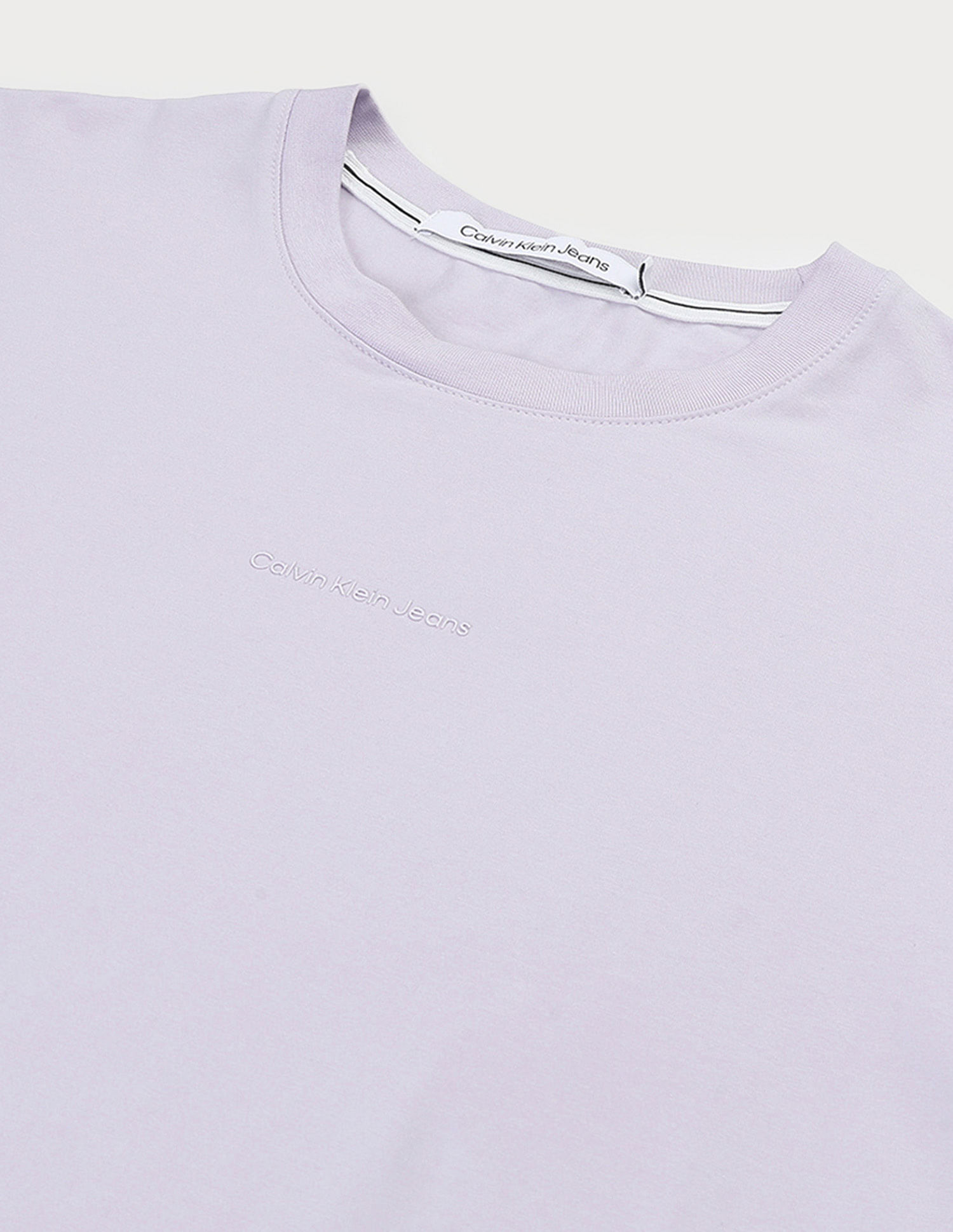Calvin Klein Crew Neck Monogram Print T-Shirt