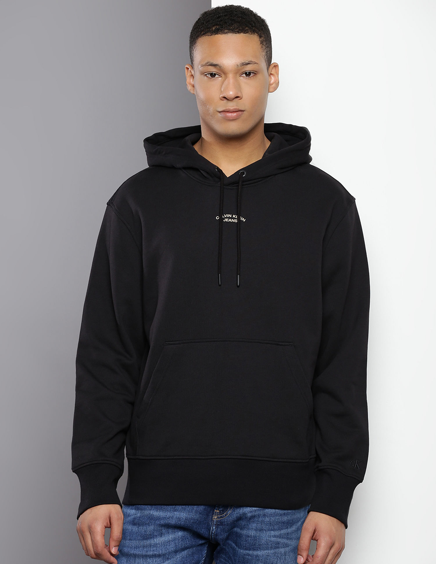 Calvin Klein Curve Graphic Hooded Sweatshirt
