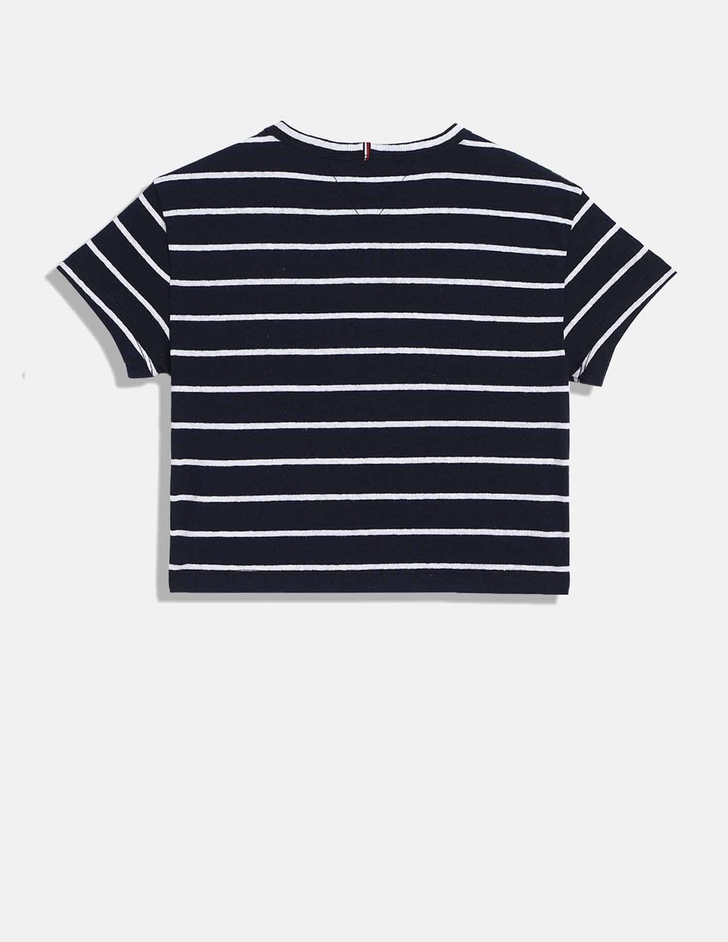 Tommy Hilfiger Kids Girls Classic Navy T-Shirt