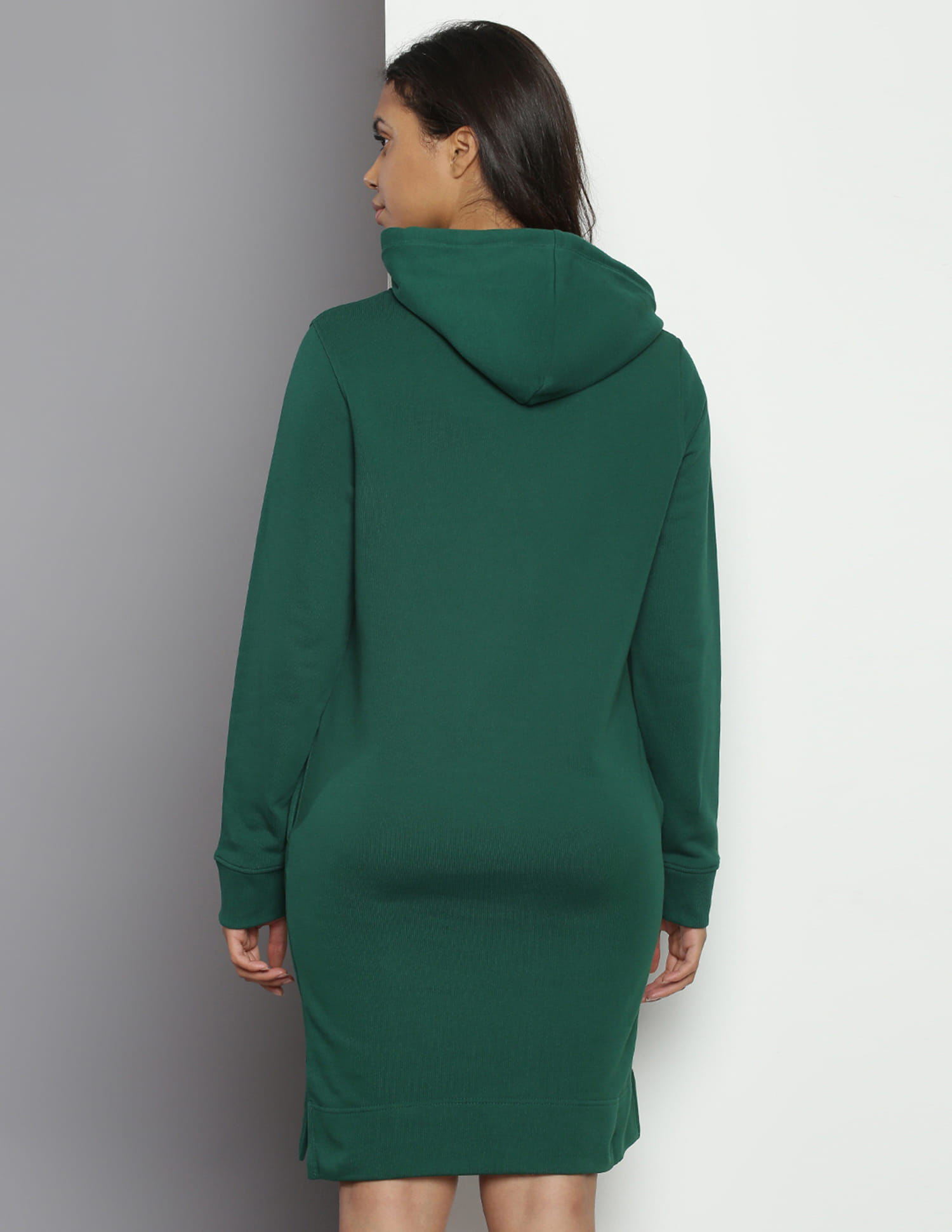 Buy Tommy Hilfiger Velvet Trim Hooded Short Dress - NNNOW.com
