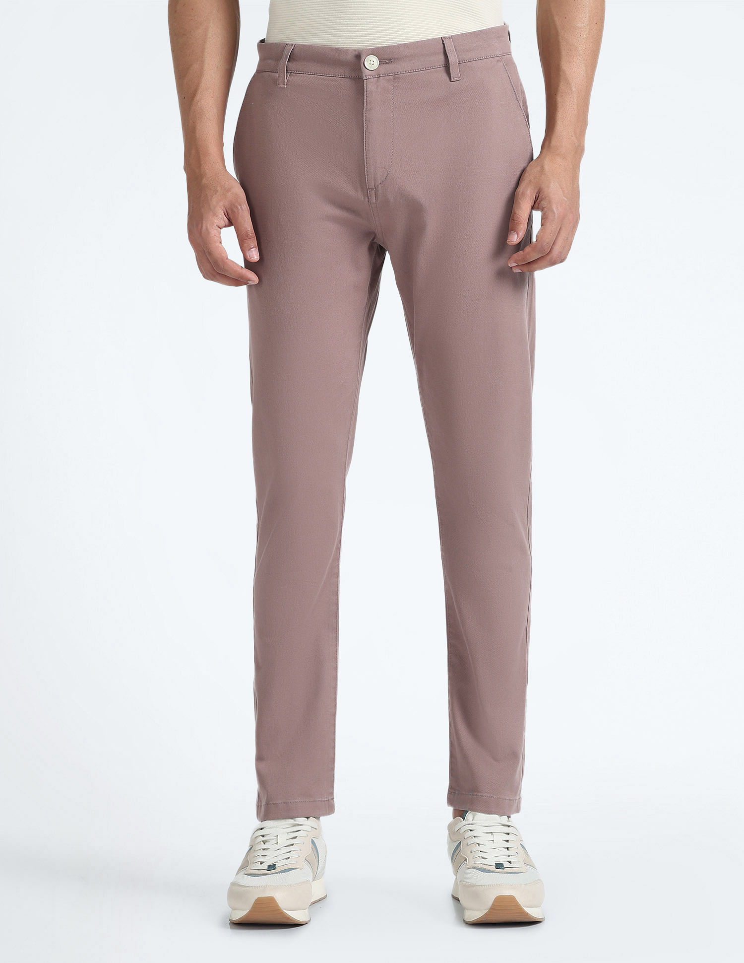 Flying Machine Slash Slim Tapered Fit Twill Chinos