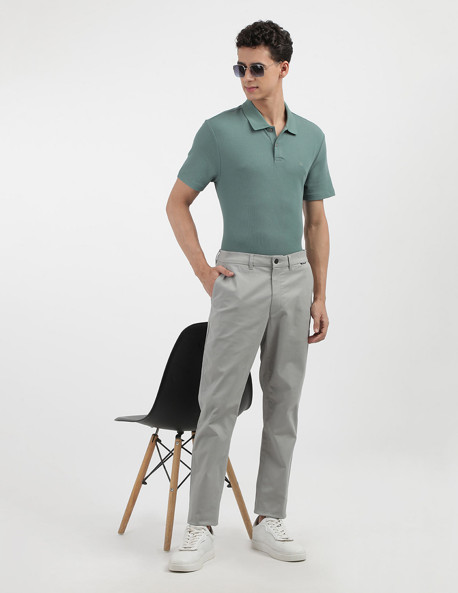 Calvin Klein Jeans Twill Slim Fit Chinos