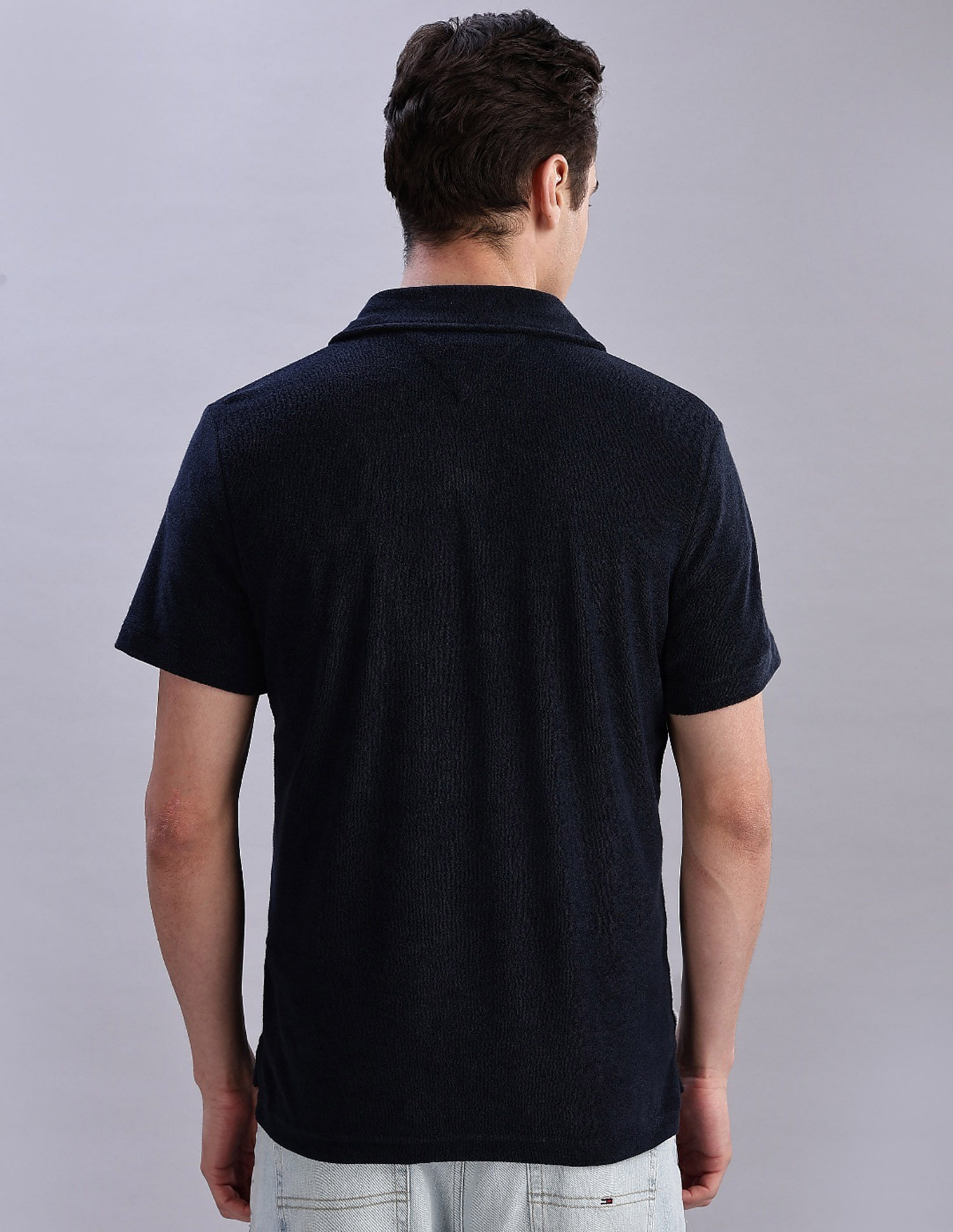 Tommy Hilfiger Solid Regular-Fit Cotton T-Shirt