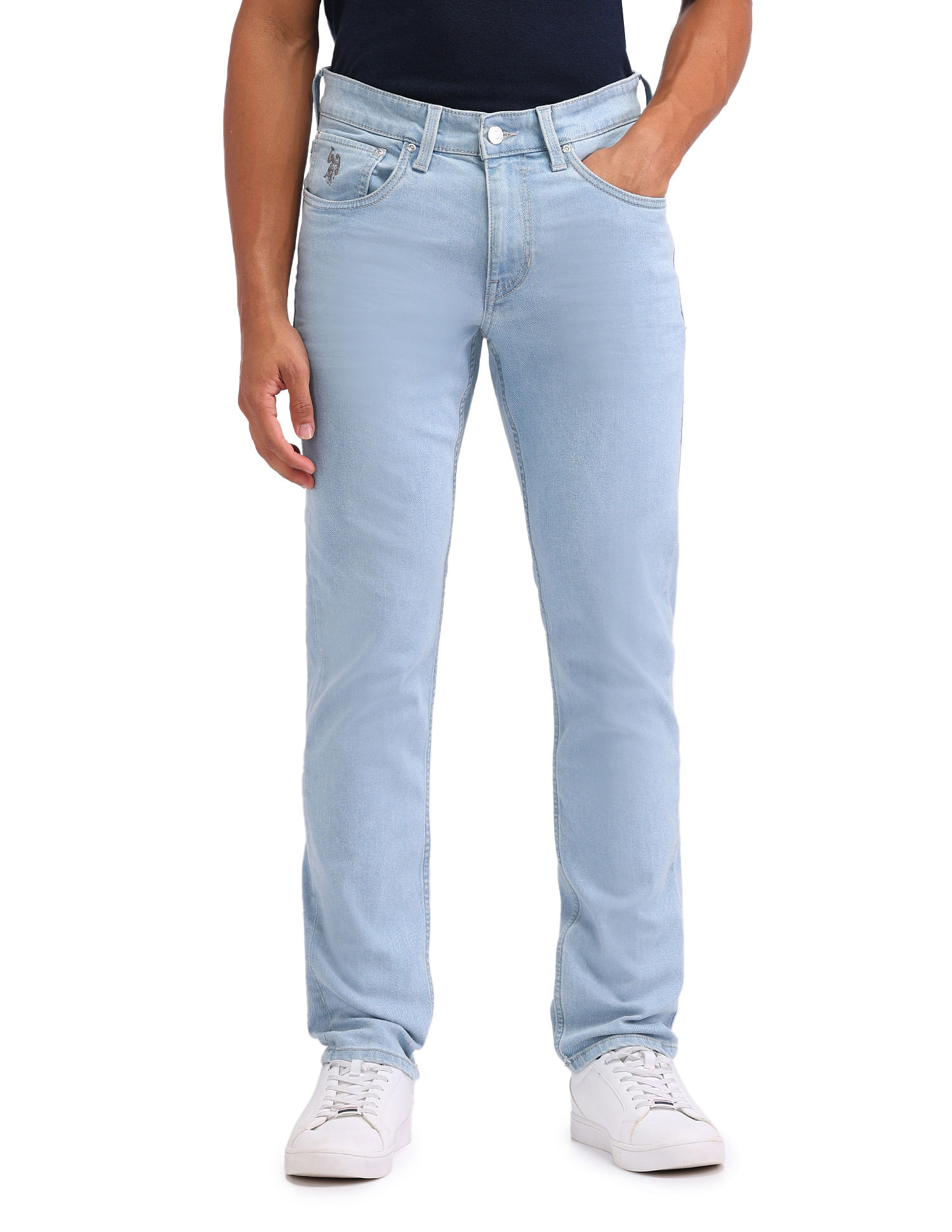 U.S. Polo Assn. Denim Co. Brandon Slim Tapered Fit Blue Jeans