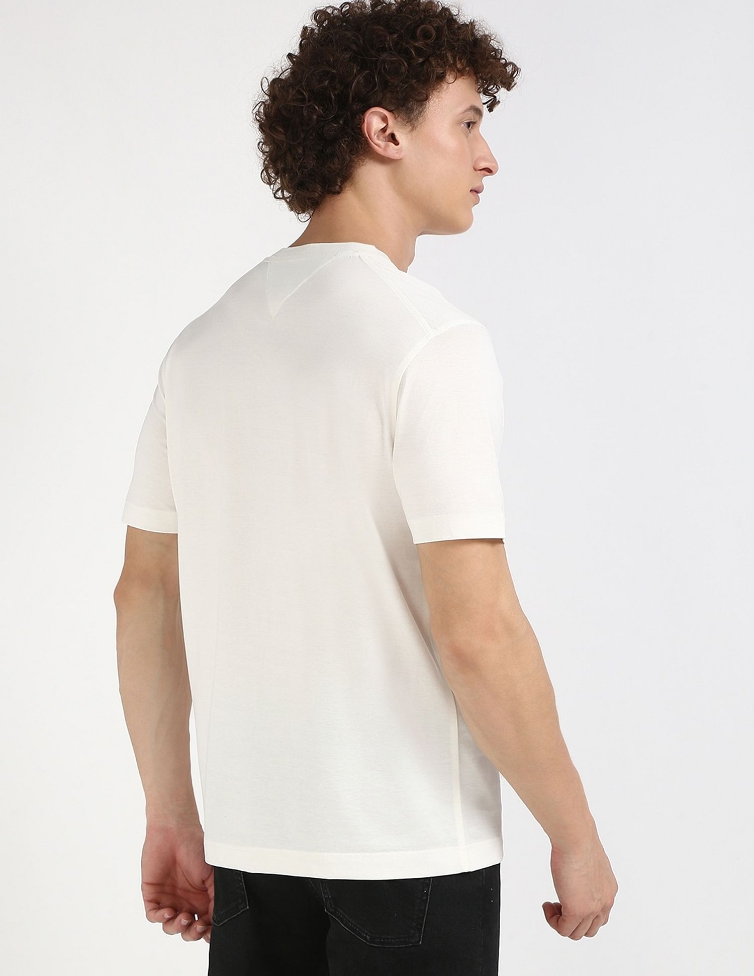Tommy Hilfiger Solid Regular-Fit Cotton T-Shirt