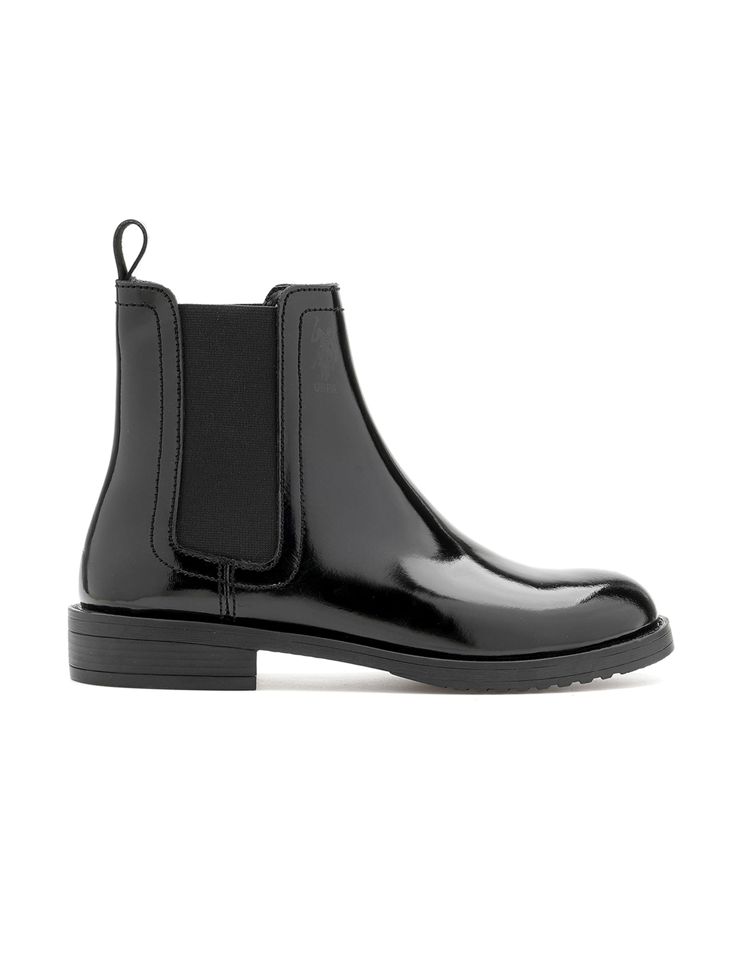 U.S. Polo Assn. Women Antonella Leather Chelsea Boots