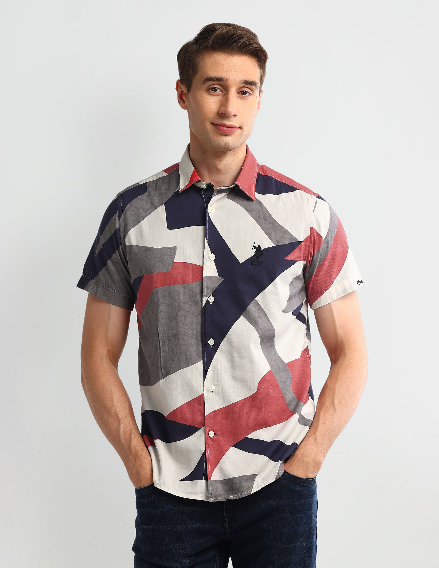 U.S. Polo Assn. Denim Co. Cotton Slim Fit Shirt