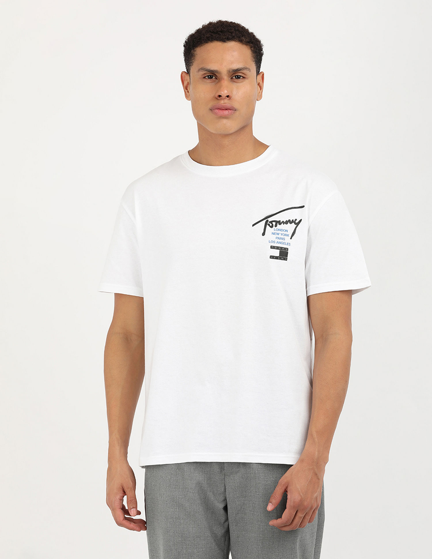 Tommy Hilfiger Regular Graffiti Sign T-Shirt