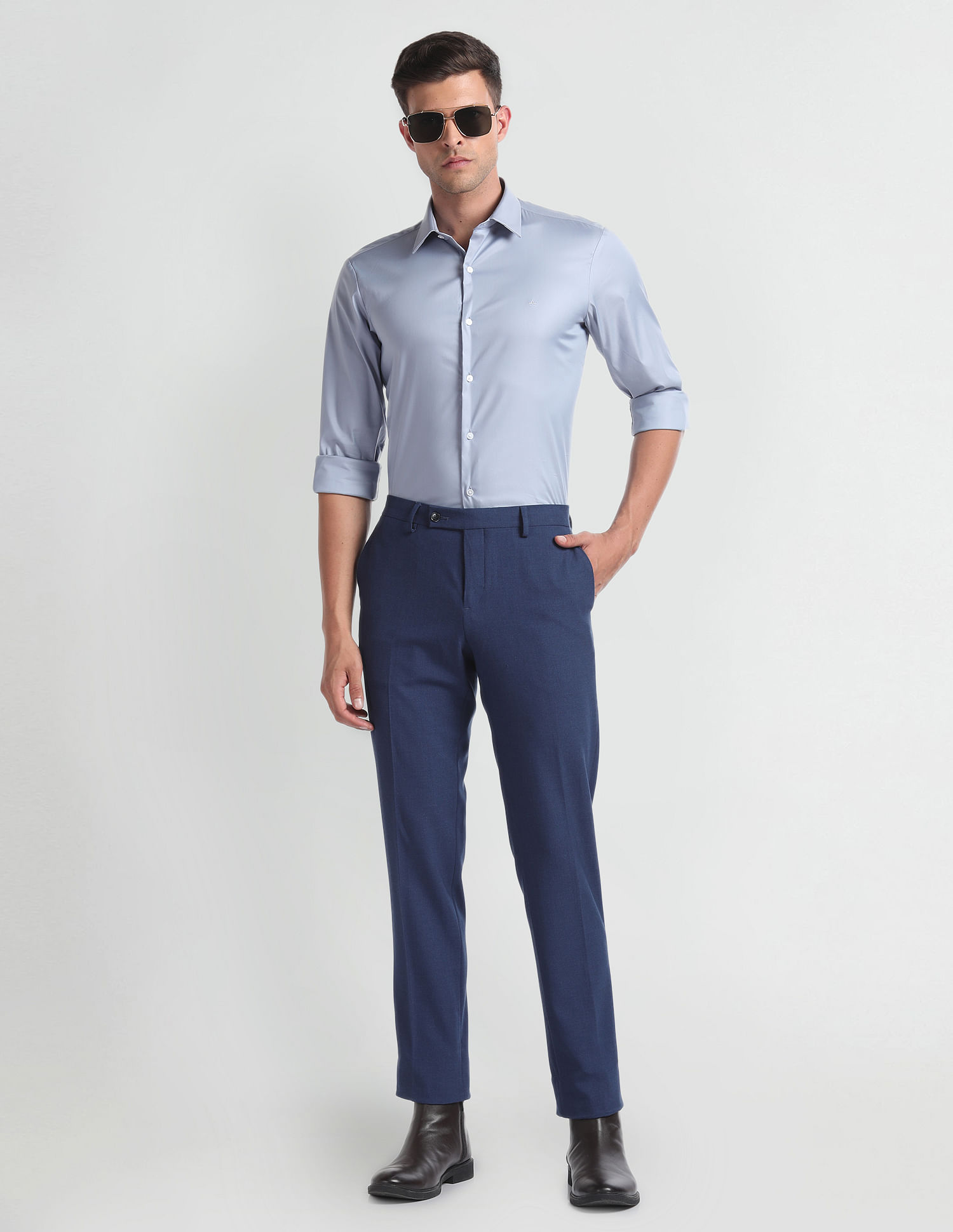 Arrow Newyork Brooklyn Super Slim Fit Shirt
