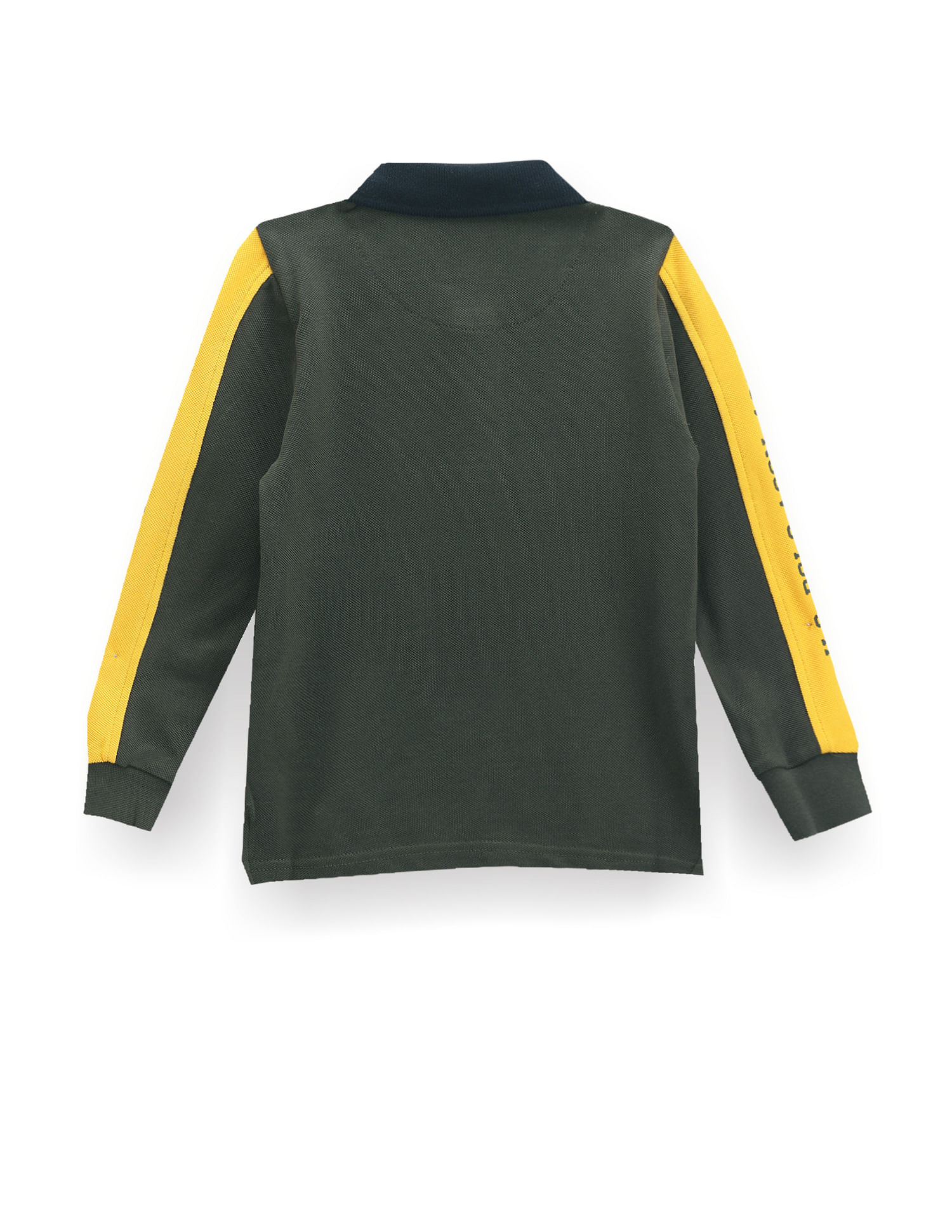 U.S. Polo Assn. Kids Boys Long Sleeve Solid Polo Shirt