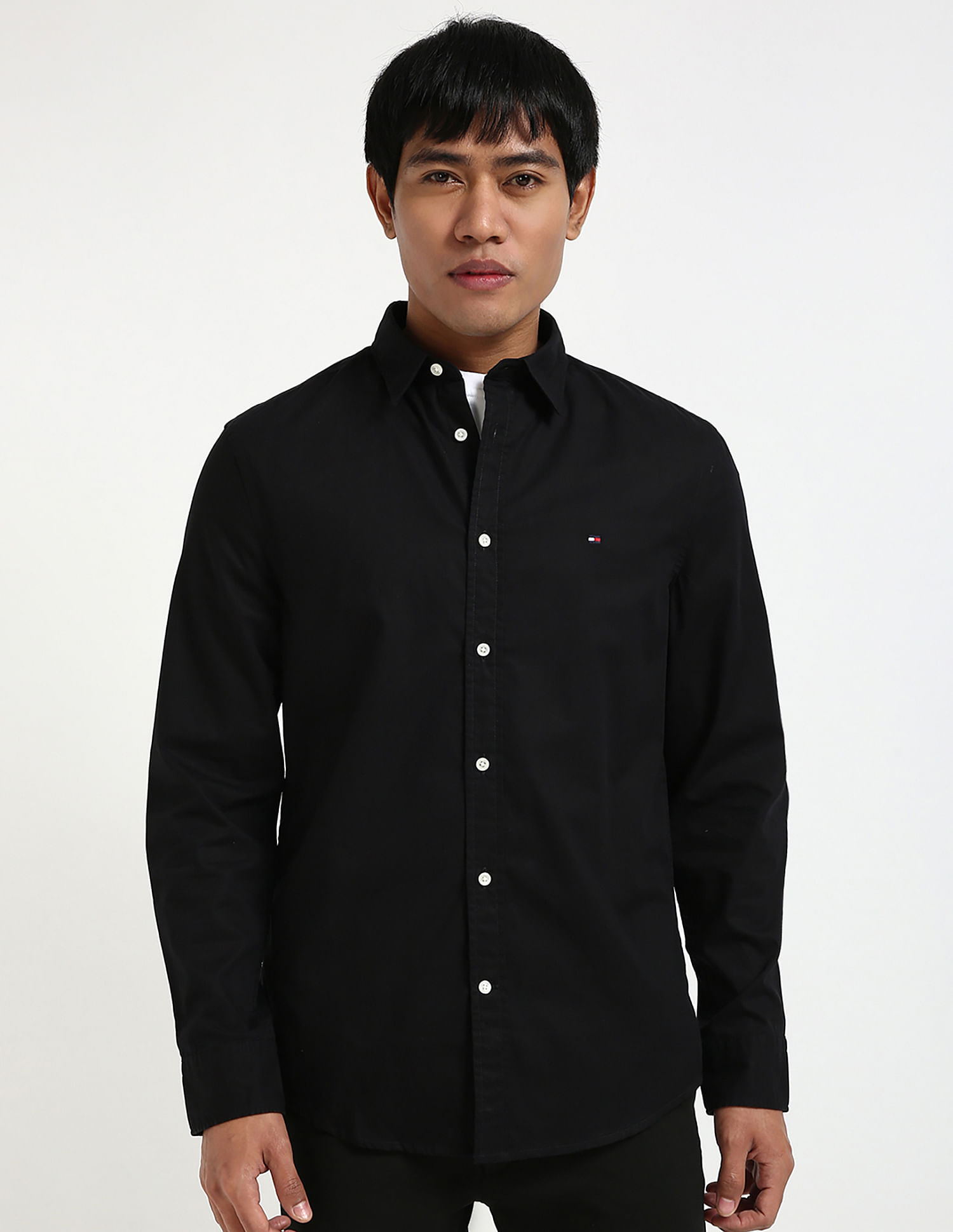 Tommy Hilfiger Solid Slim fit Shirt