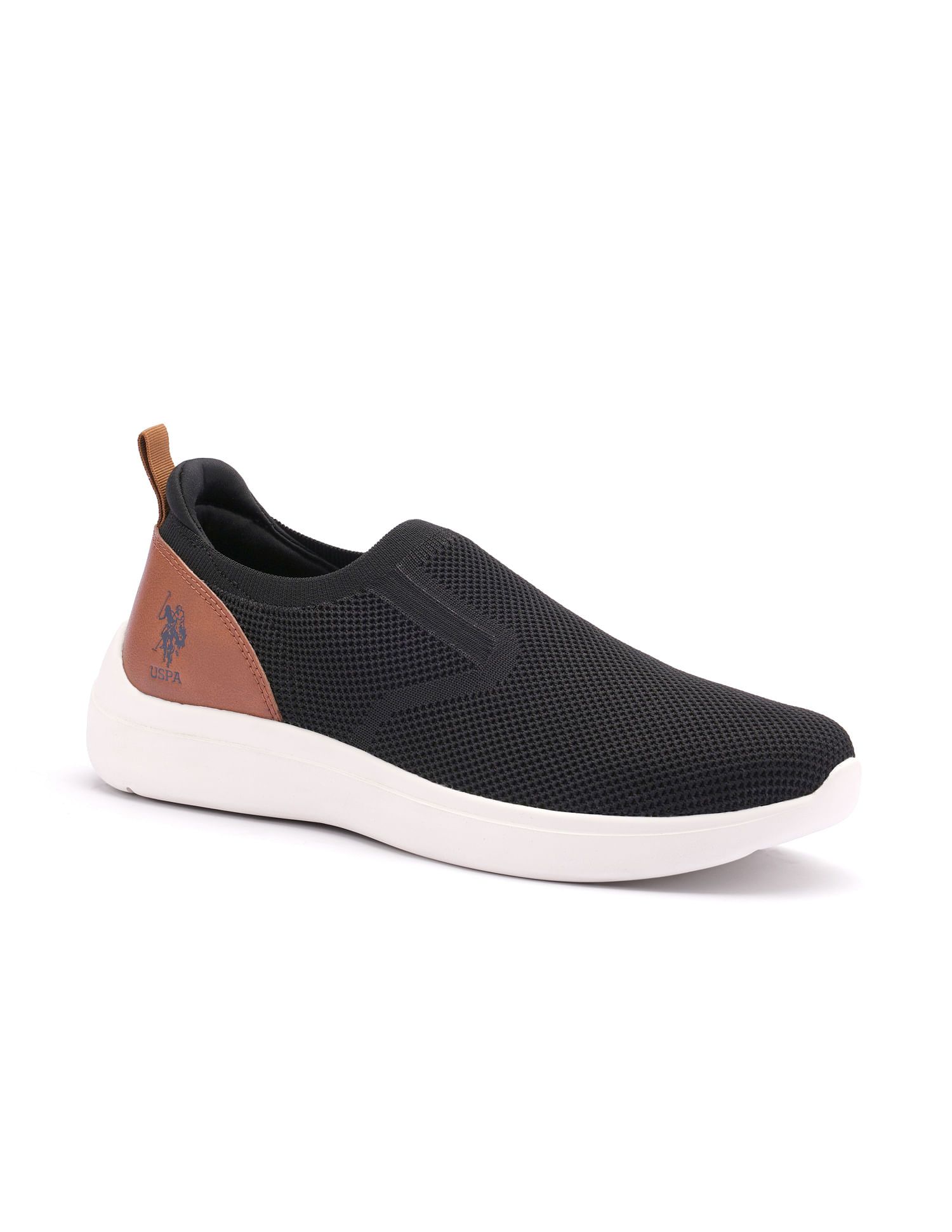 U.S. Polo Assn. Round Toe Solid Tenore Slip On Shoes