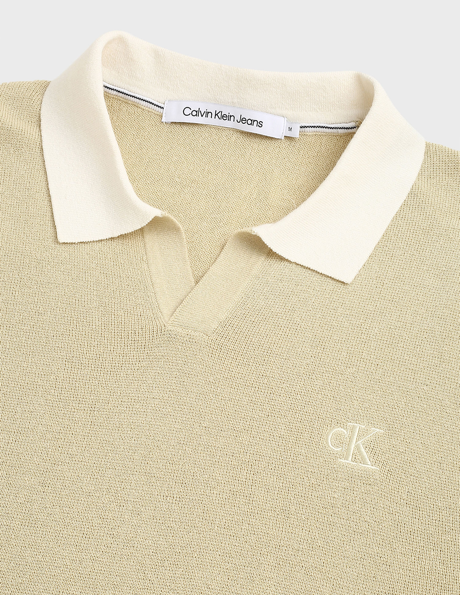 Calvin Klein Solid Logo Polo Shirt