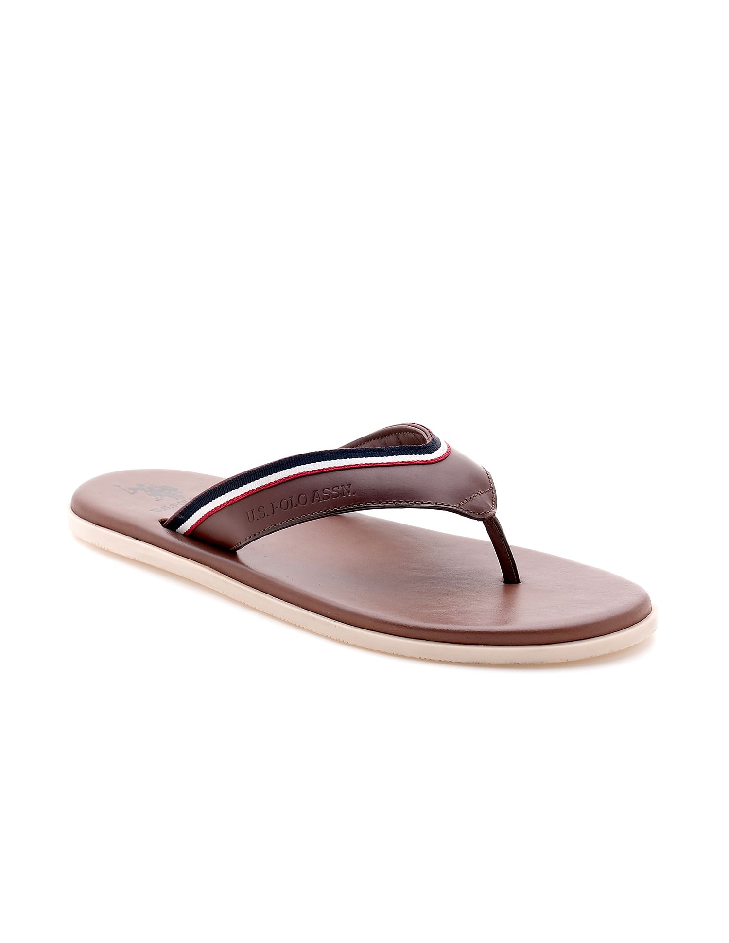 U.S. Polo Assn. Men V-Strap Cornel Flip Flops