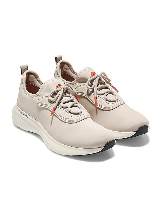 Cole Haan Men Light Grey Zerogrand Changepace Lace Up Sneakers