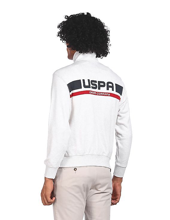 U.S. Polo Assn. Denim Co. High Neck Solid Sweater