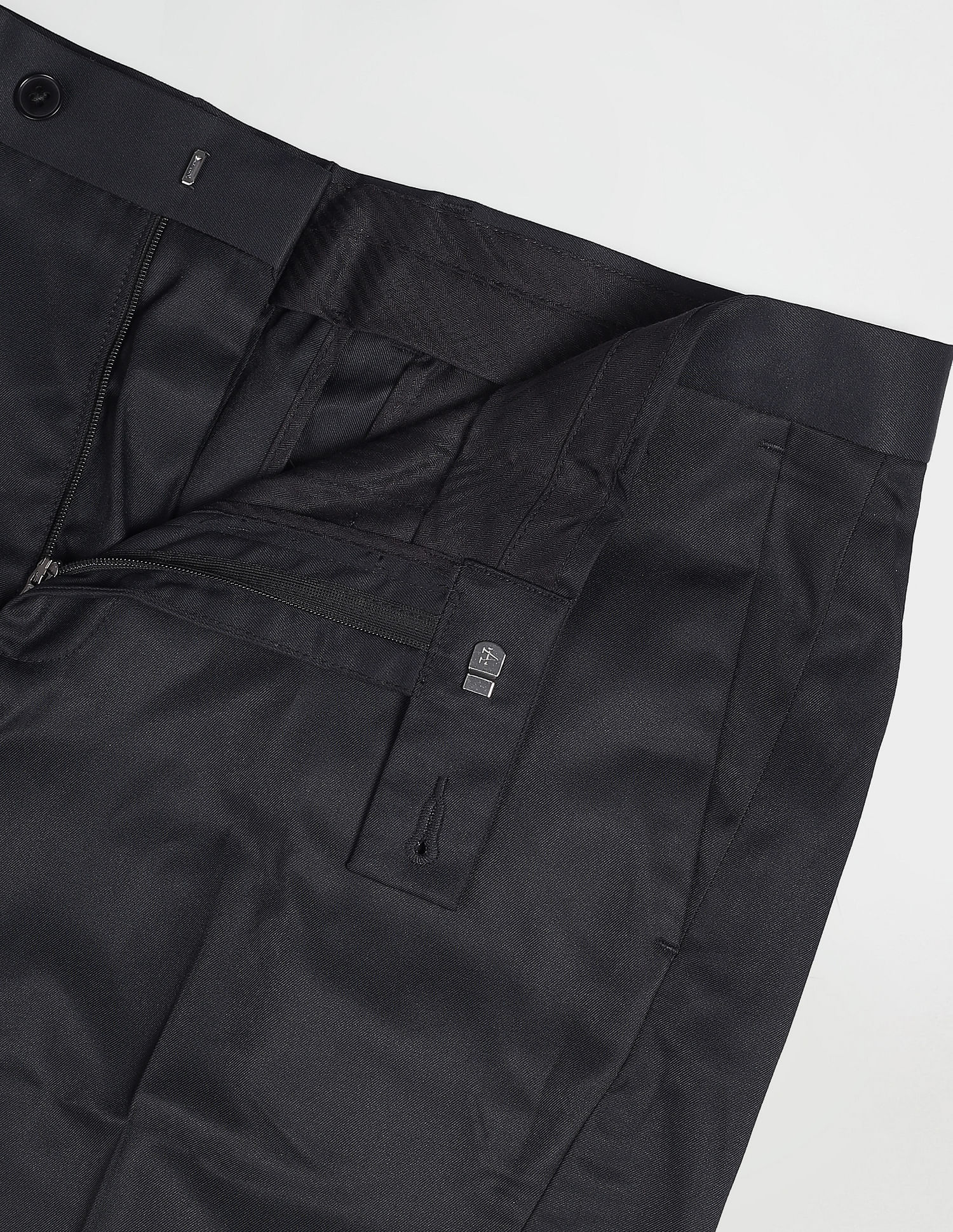 Arrow Solid Twill Formal Trousers