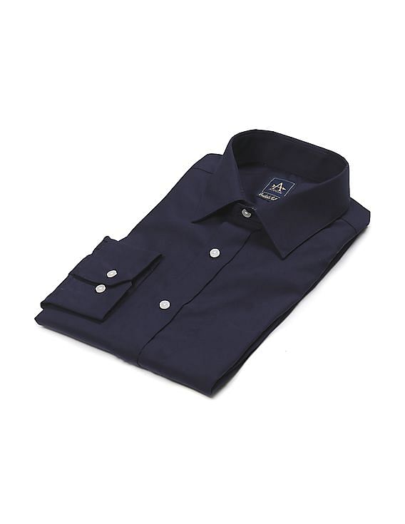 Arrow Solid Cotton Formal Shirt