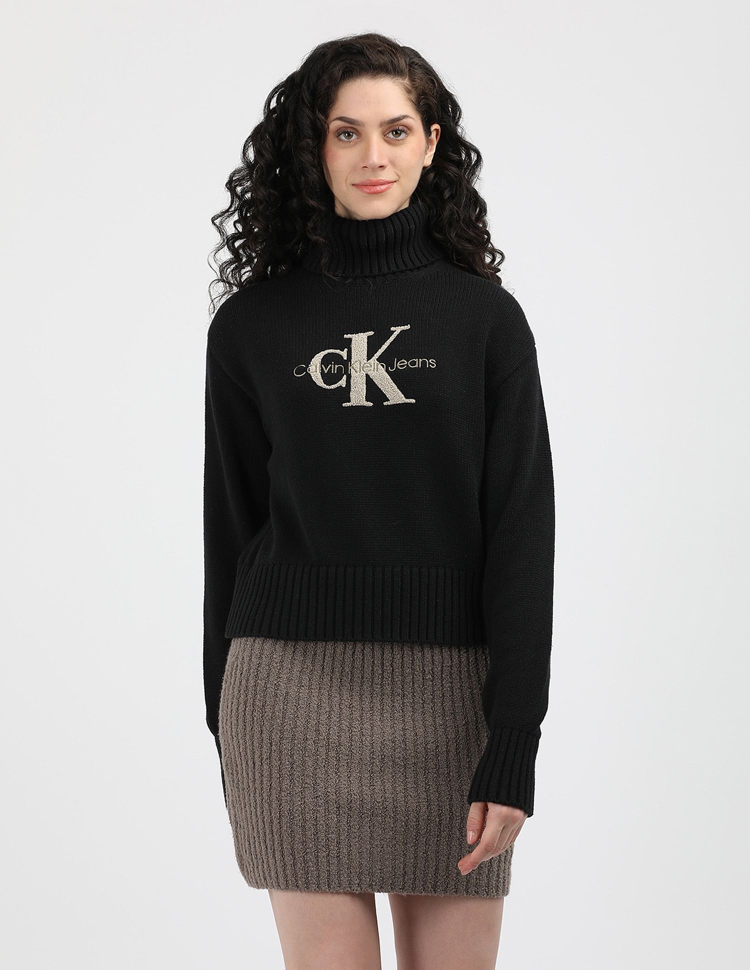 Calvin Klein Jeans Chenille Monologo Sweater