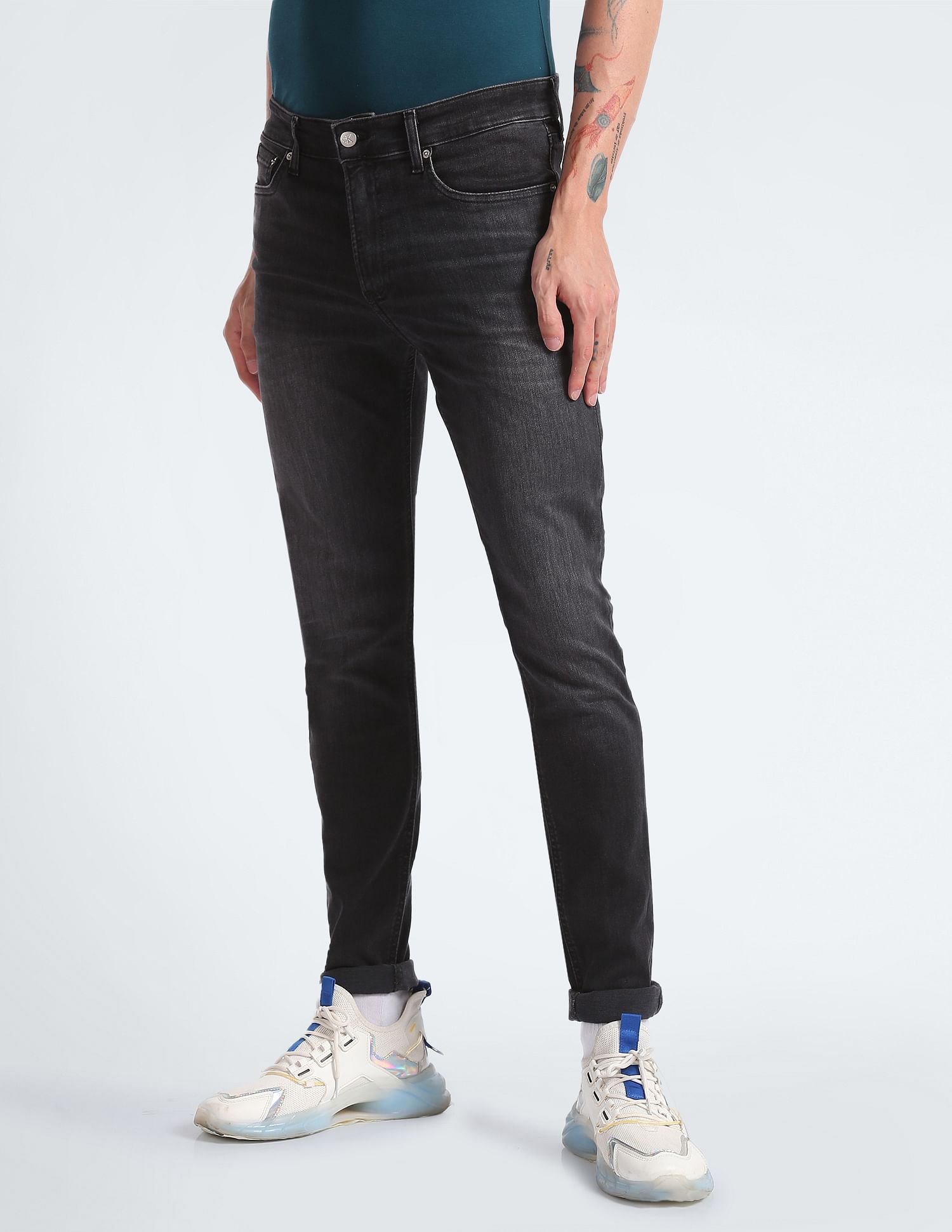 Calvin klein super skinny jeans mens best sale