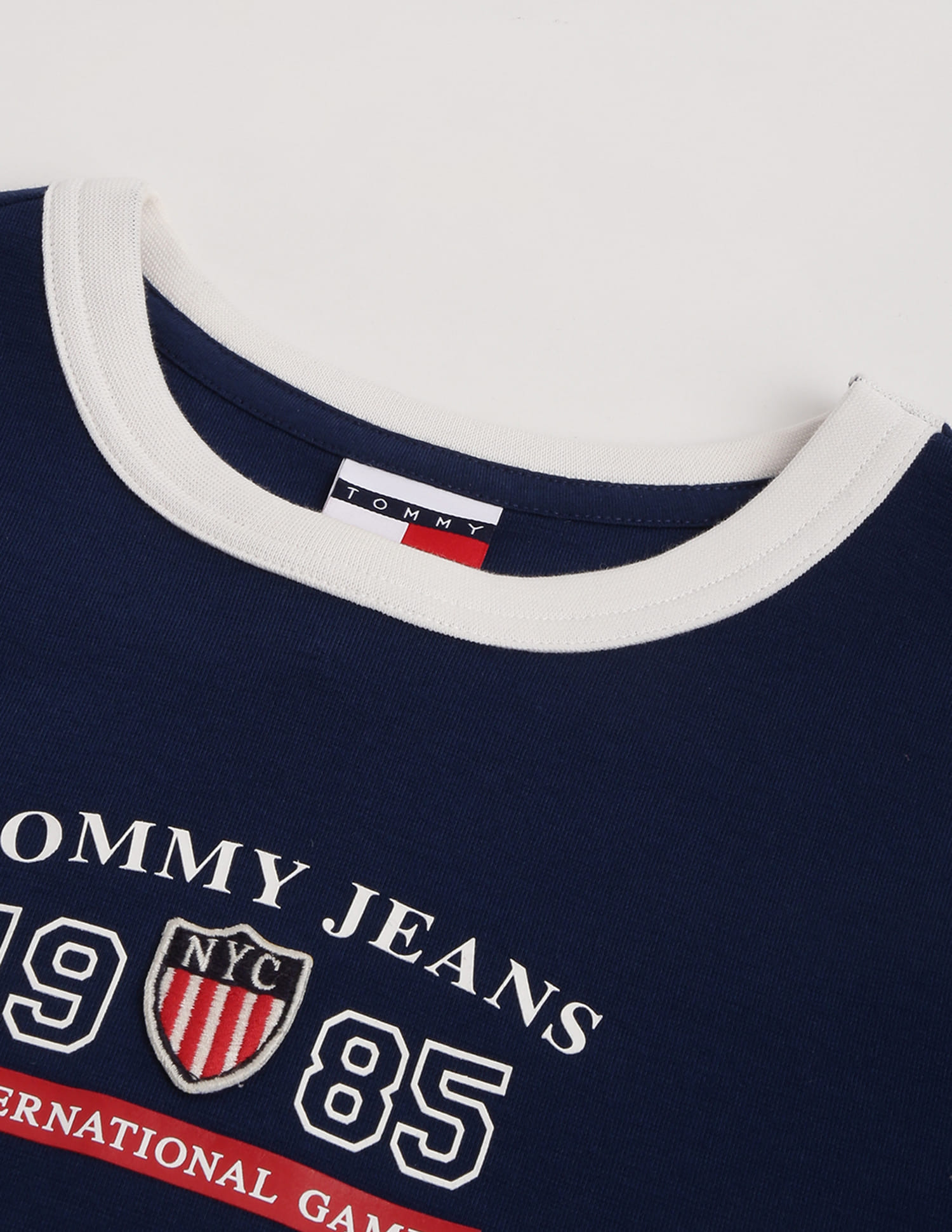 Buy Tommy Hilfiger Archive Games Ringer Print T-Shirt - NNNOW.com