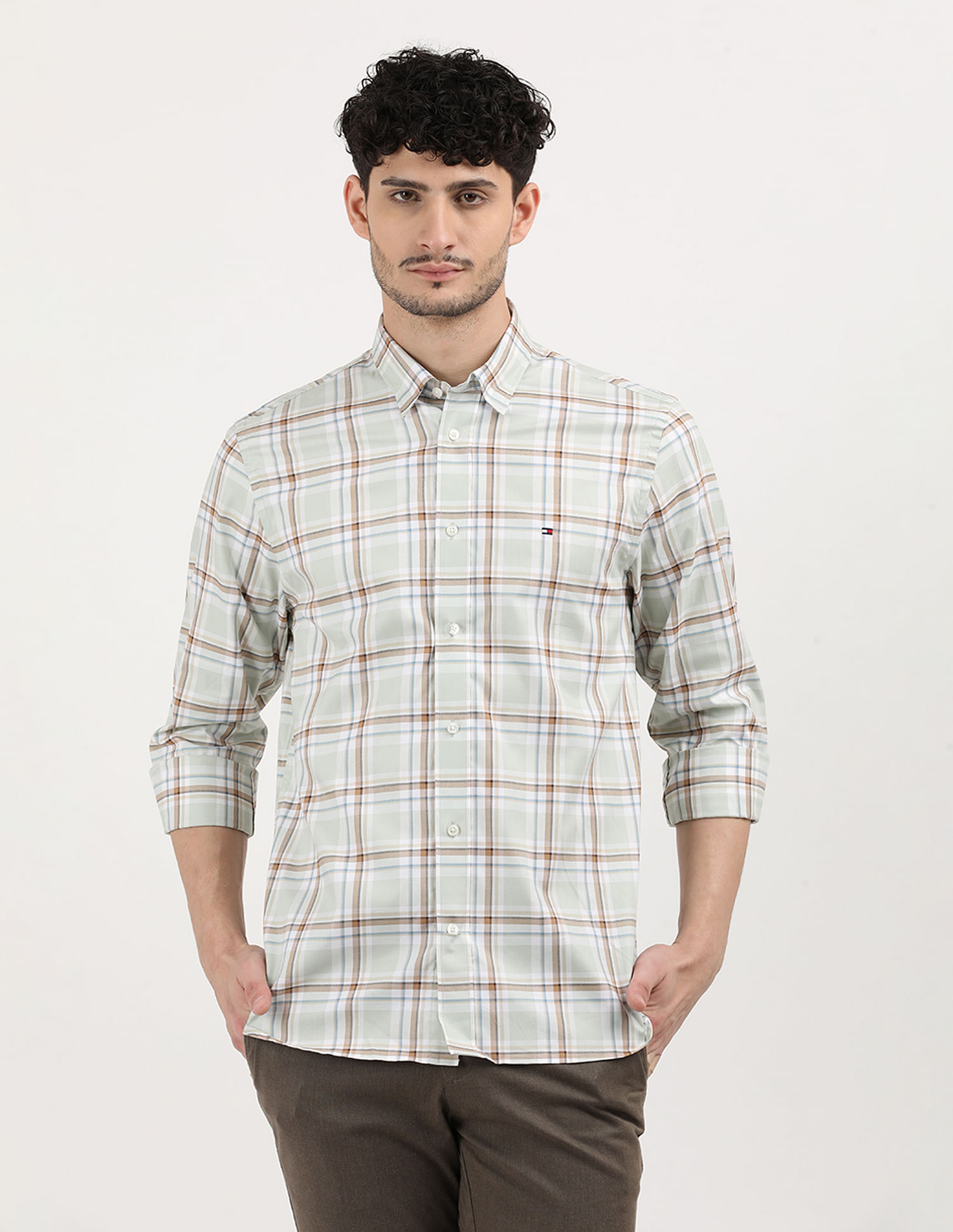 Tommy Hilfiger Oxford Check Regular Fit Shirt