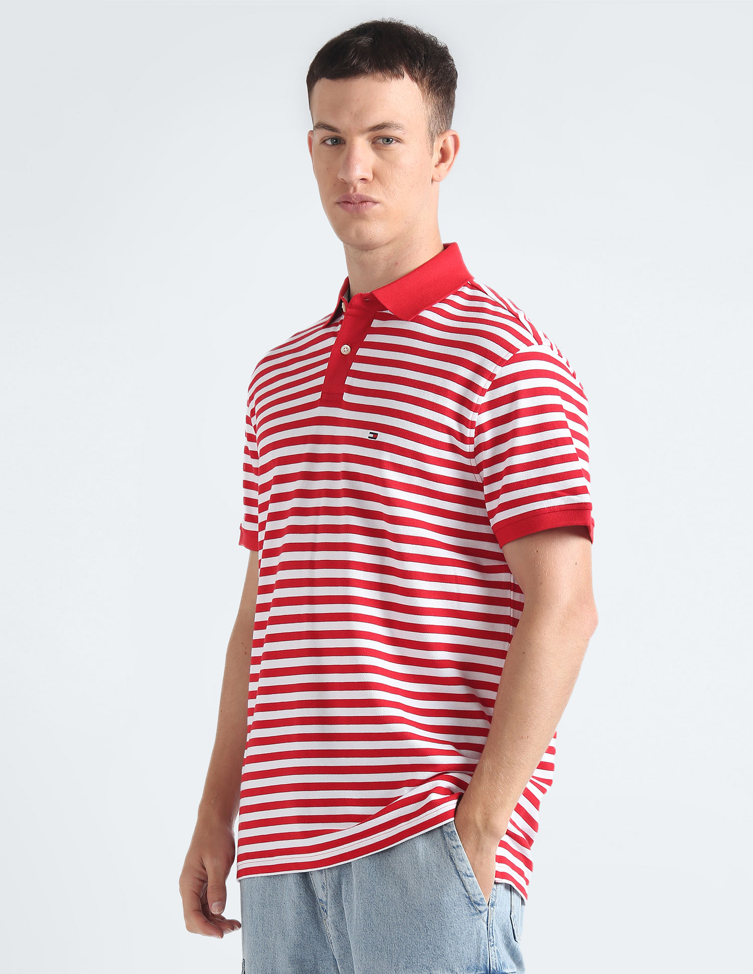 Tommy Hilfiger Horizontal Stripe 1985 Polo Shirt