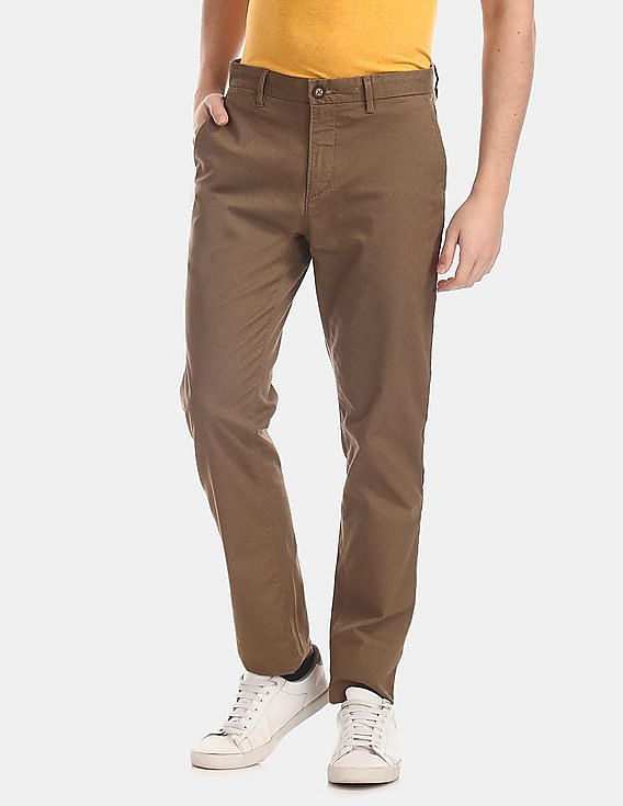【COLOR iN ID】Denver cotton pants Buy U.S. Polo Assn. Solid Denver Slim Fit Casual Trousers