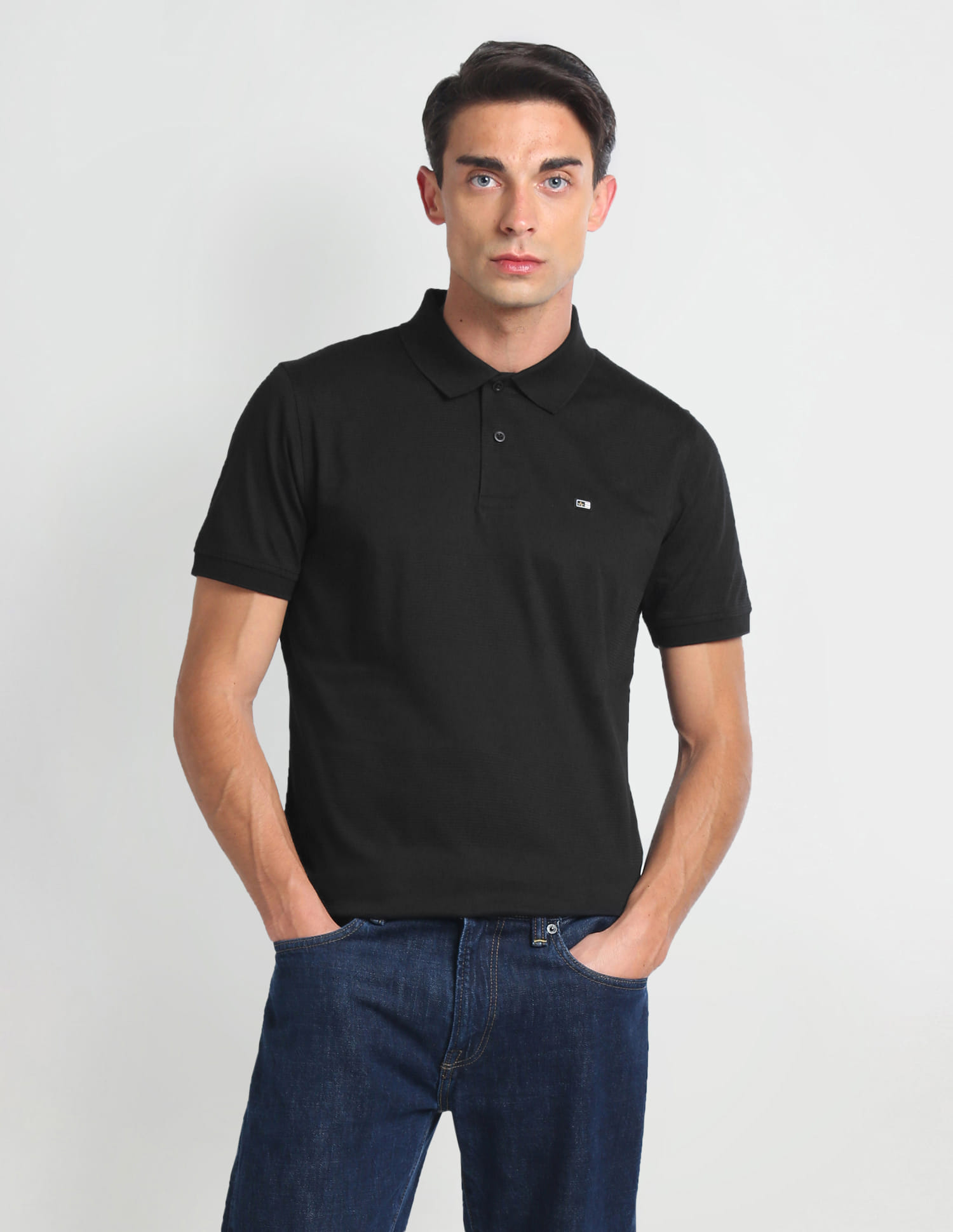 Buy Arrow Sports Mercerised Cotton Polo Shirt