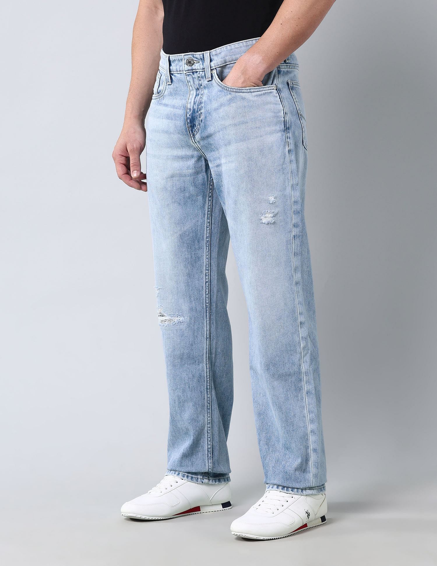U.S. Polo Assn. Denim Co. Shawn Relaxed Fit Vintage Jeans