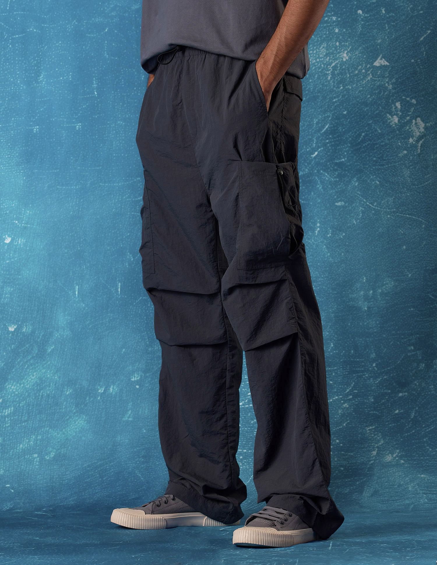 Flying Machine Relaxed Fit Twill Cargo Pants