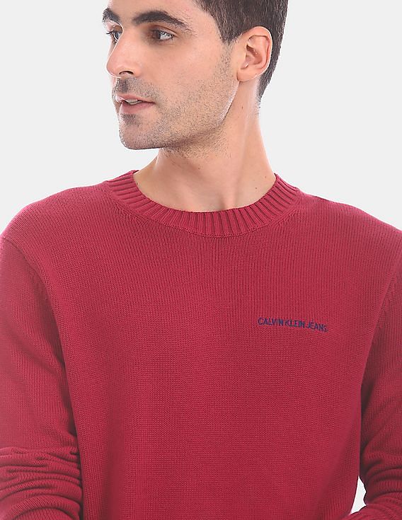 Red calvin klein on sale jumper