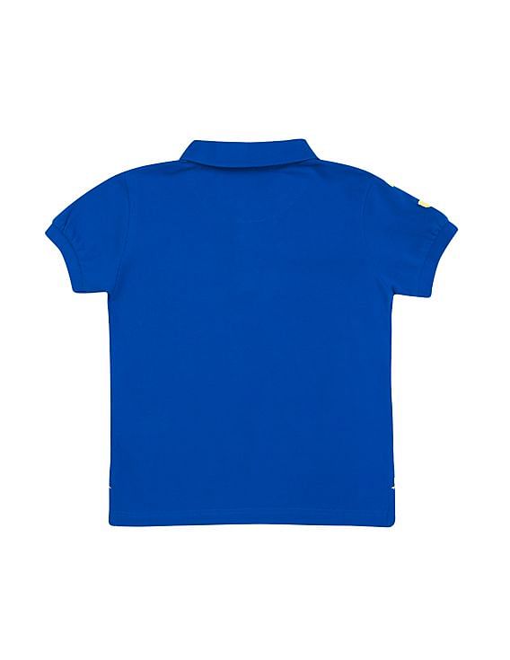 U.S. Polo Assn. Kids Solid Cotton Pique Polo Shirt