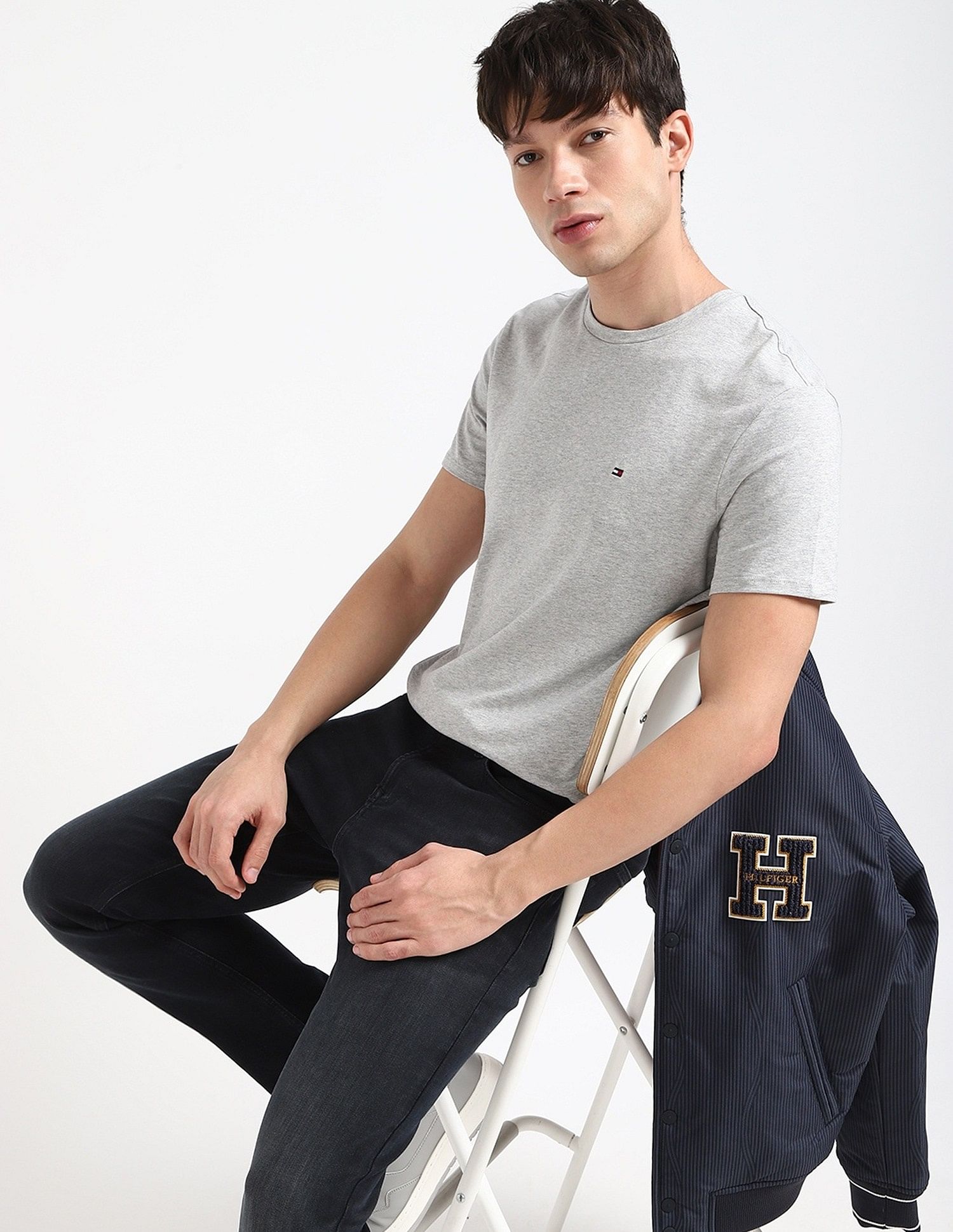 Tommy Hilfiger Printed Slim-Fit Cotton T-Shirt