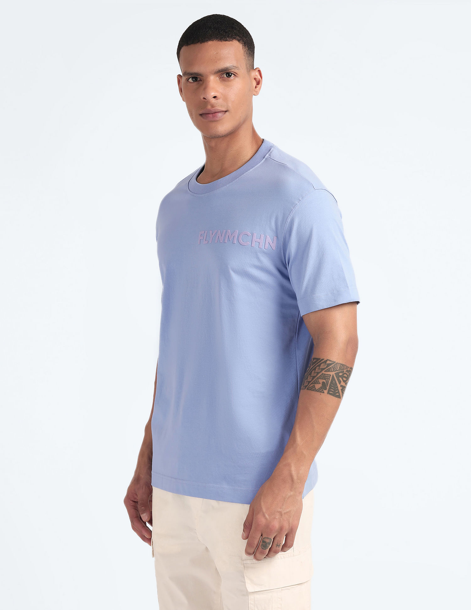 Flying Machine Oversized Pure Cotton T-Shirt