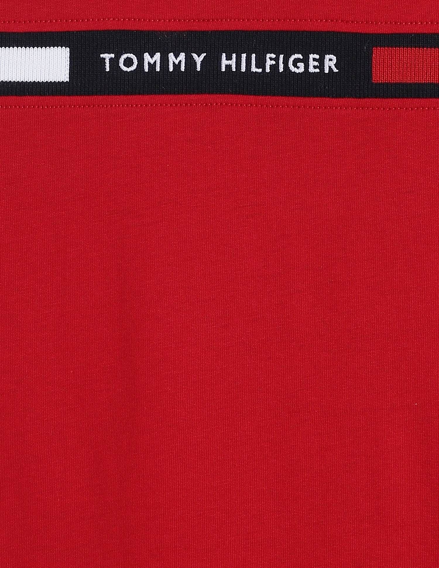 Tommy Hilfiger Kids Boys Logo Regular-Fit Cotton T-Shirt