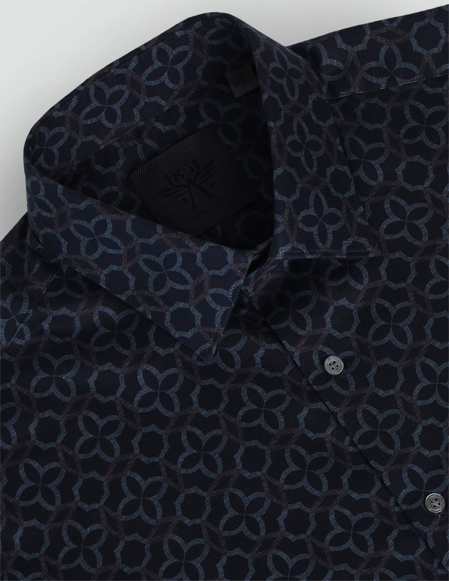 Arrow Geometric Print Twill 1851 Shirt