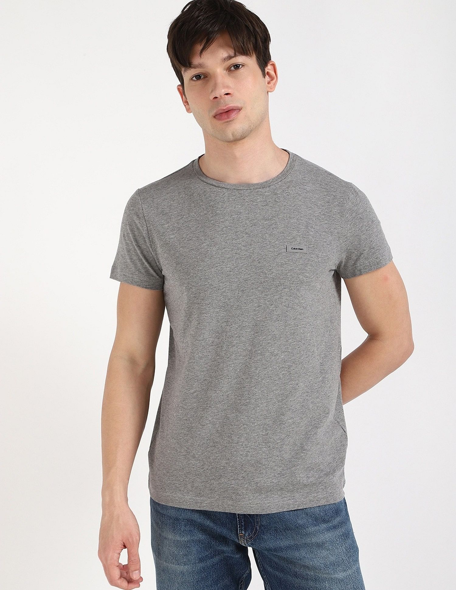 Calvin Klein Jeans Mens Slim All-Over Printed T-Shirt