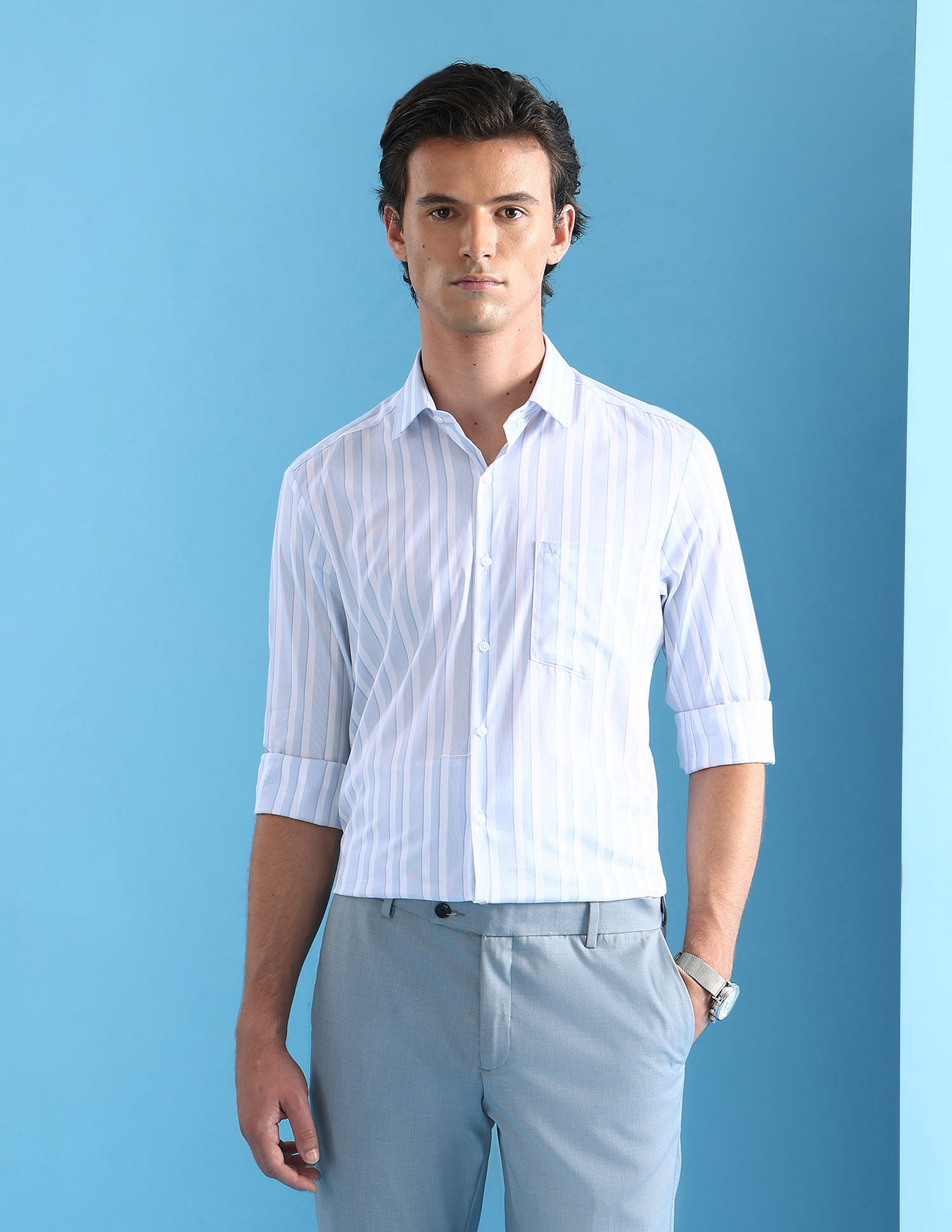 Arrow Liberty Classic Fit Velocity Twill Shirt