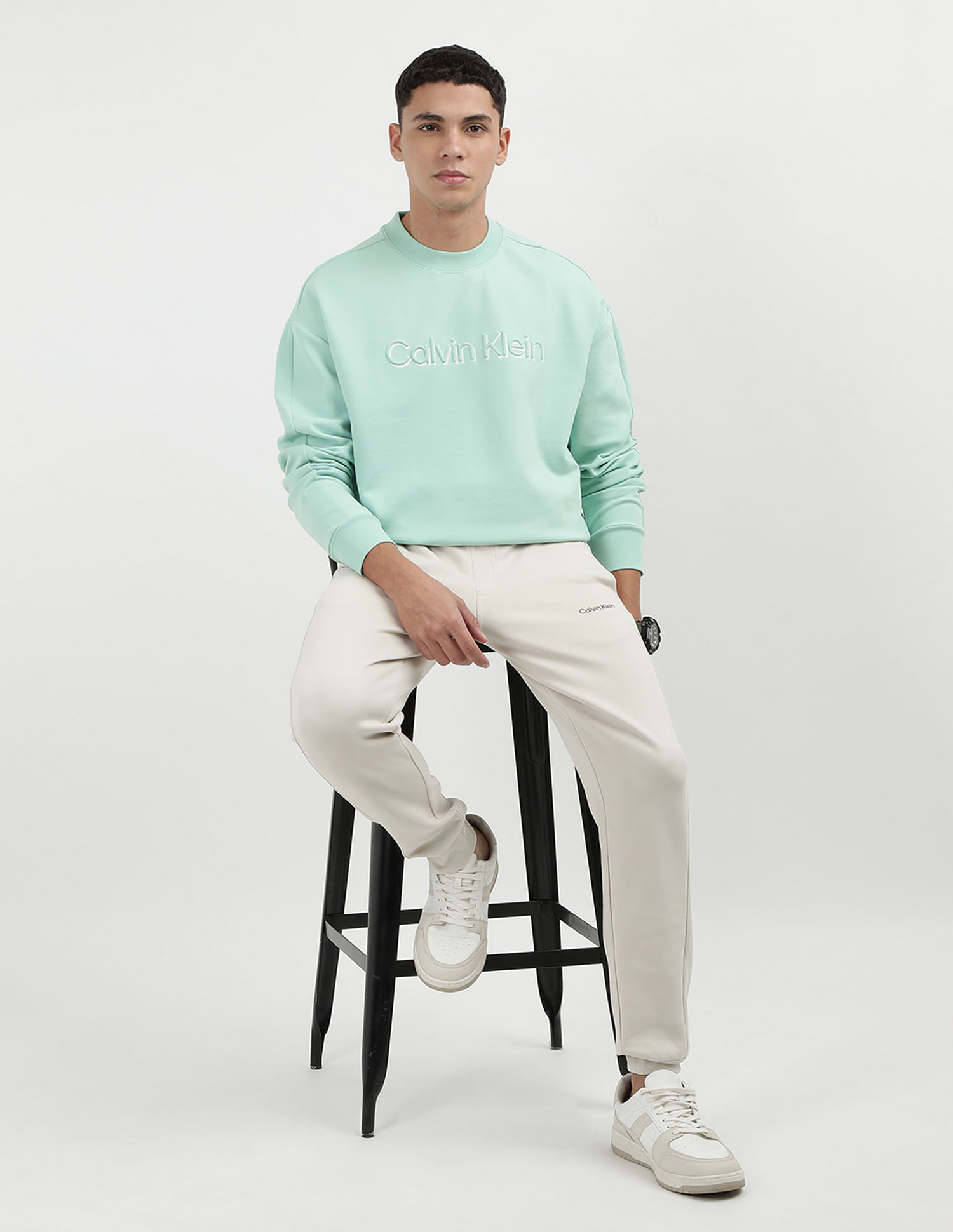 Calvin Klein Jeans Monogram Comfort Slim Fit Sweatshirt
