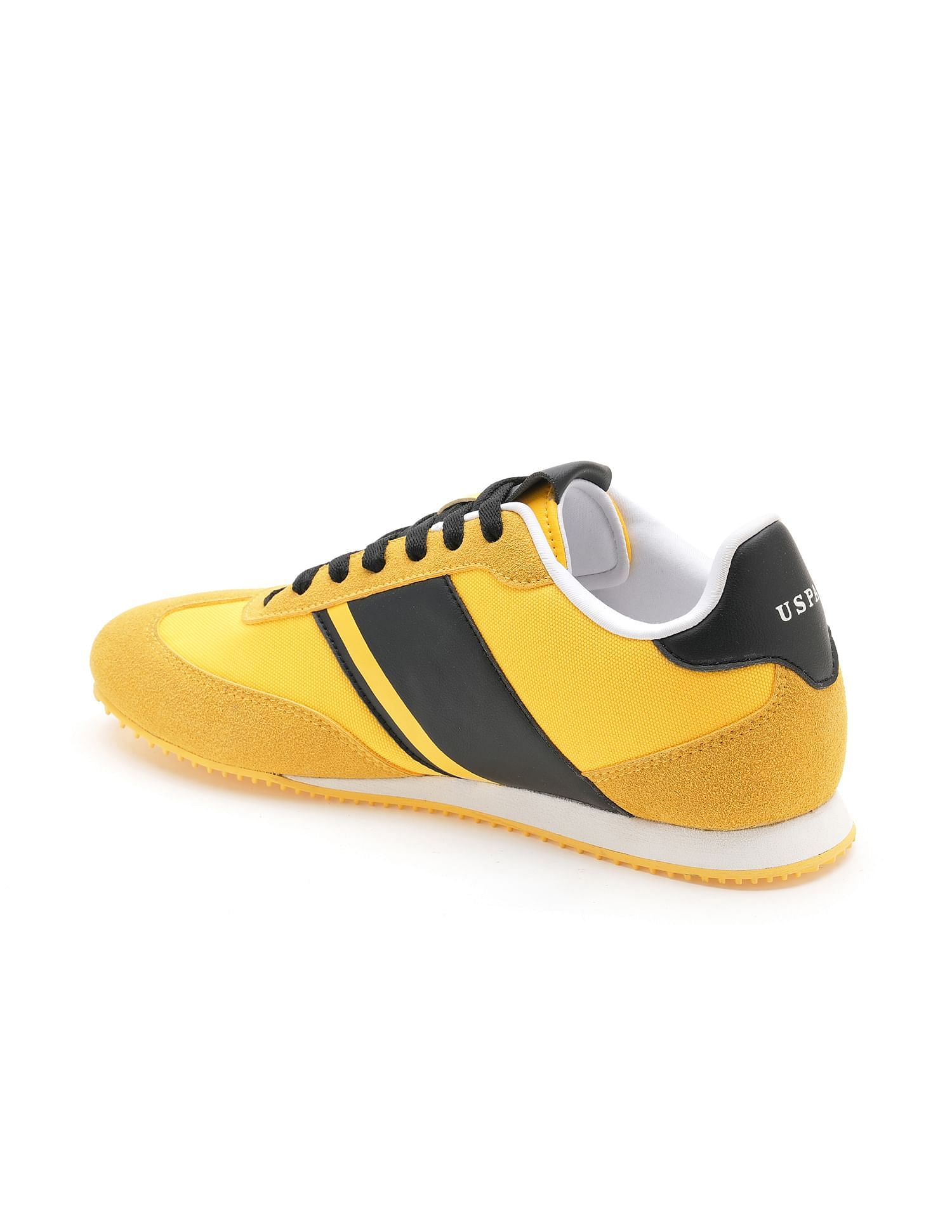 U.S. Polo Assn. Men Vadler Suede Colourblocked Sneakers