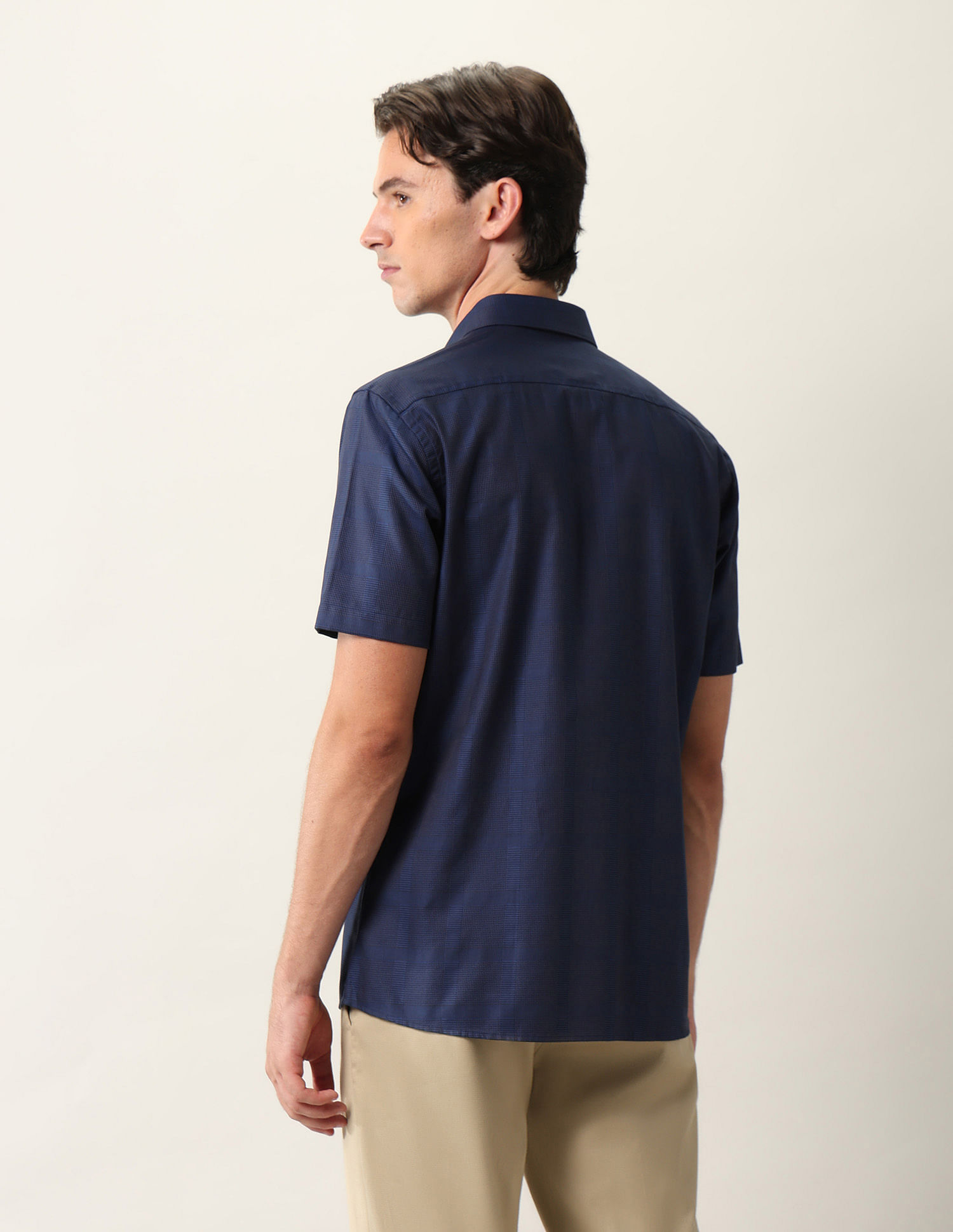 Arrow Glen Checked Dobby Ceremonial Shirt