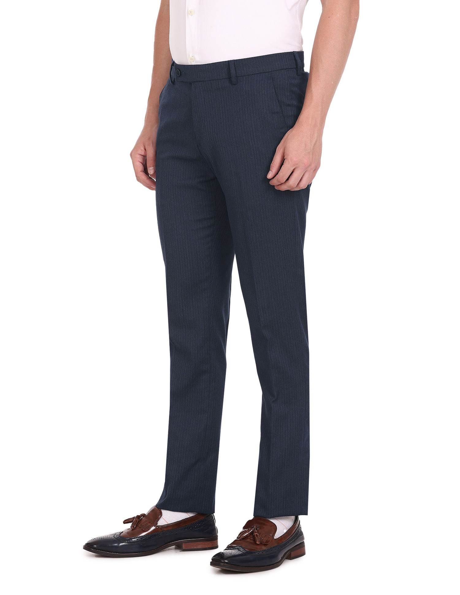 Men Dress Pants High Waist Fashion Design Stretch Casual Trousers Office  Social Business Slim Fit Suit Pants Streetwear Hombre  Suit Pants   AliExpress